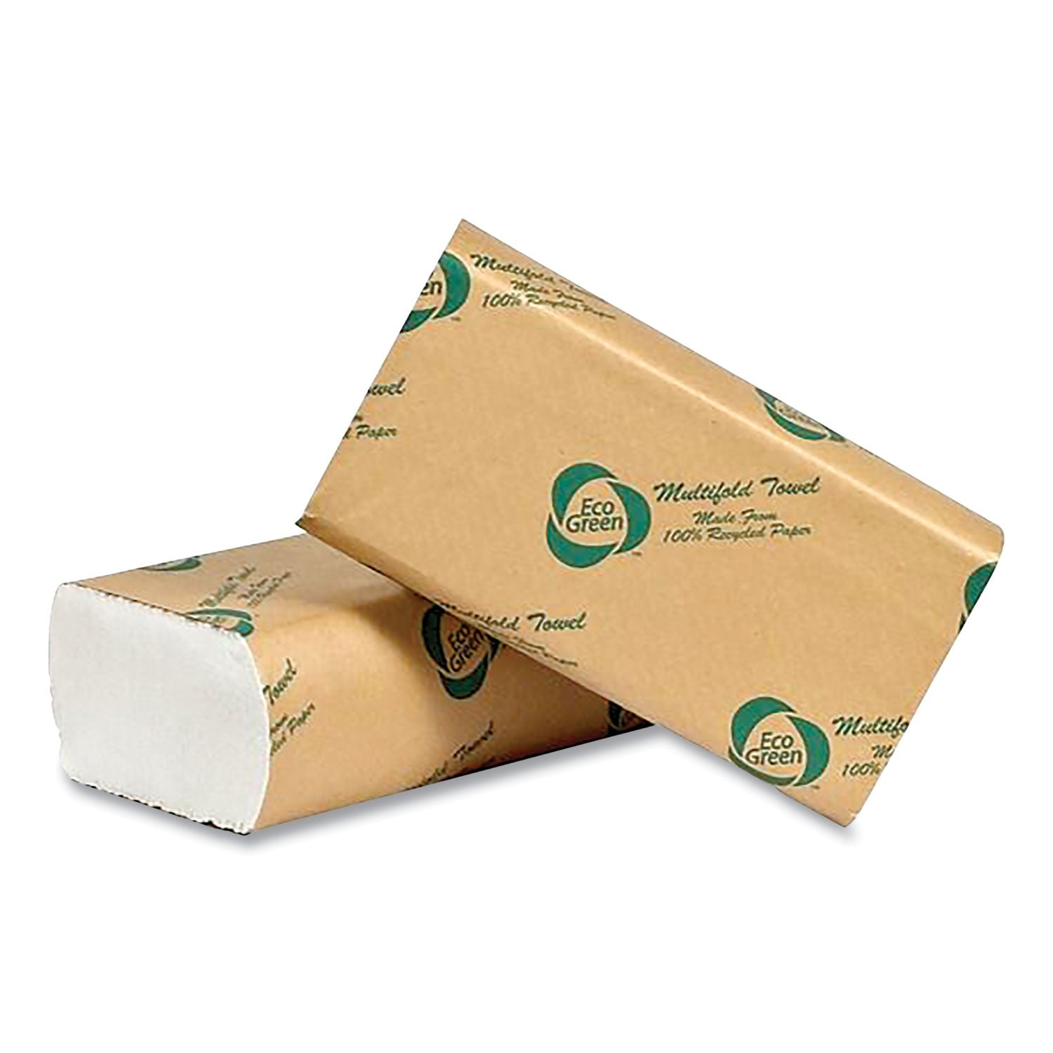 Recycled Multifold Paper Towels | White | 4000-Ct