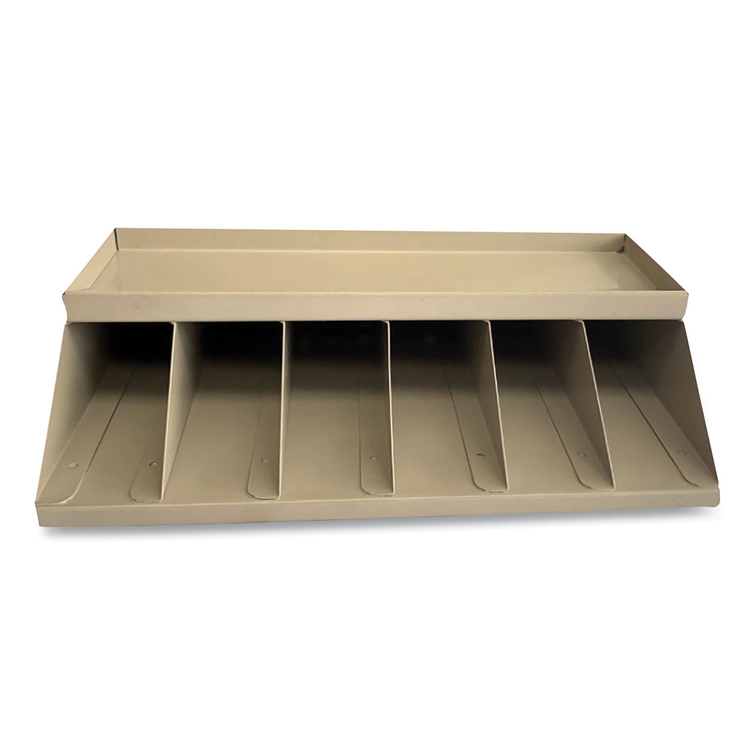 Coin Wrapper & Bill Strap Rack | 6 Compartments