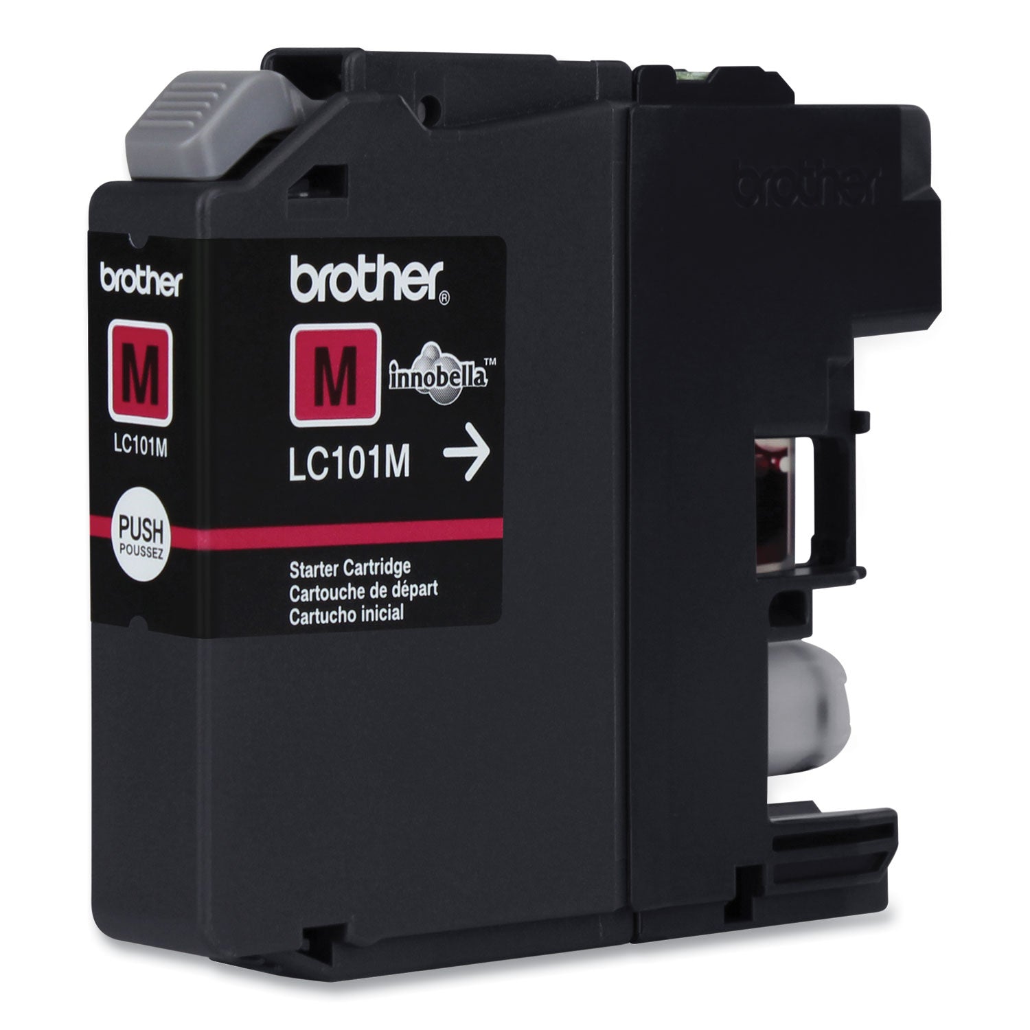 Brother Lc101m Innobella Ink, 300 Page-Yield, Magenta