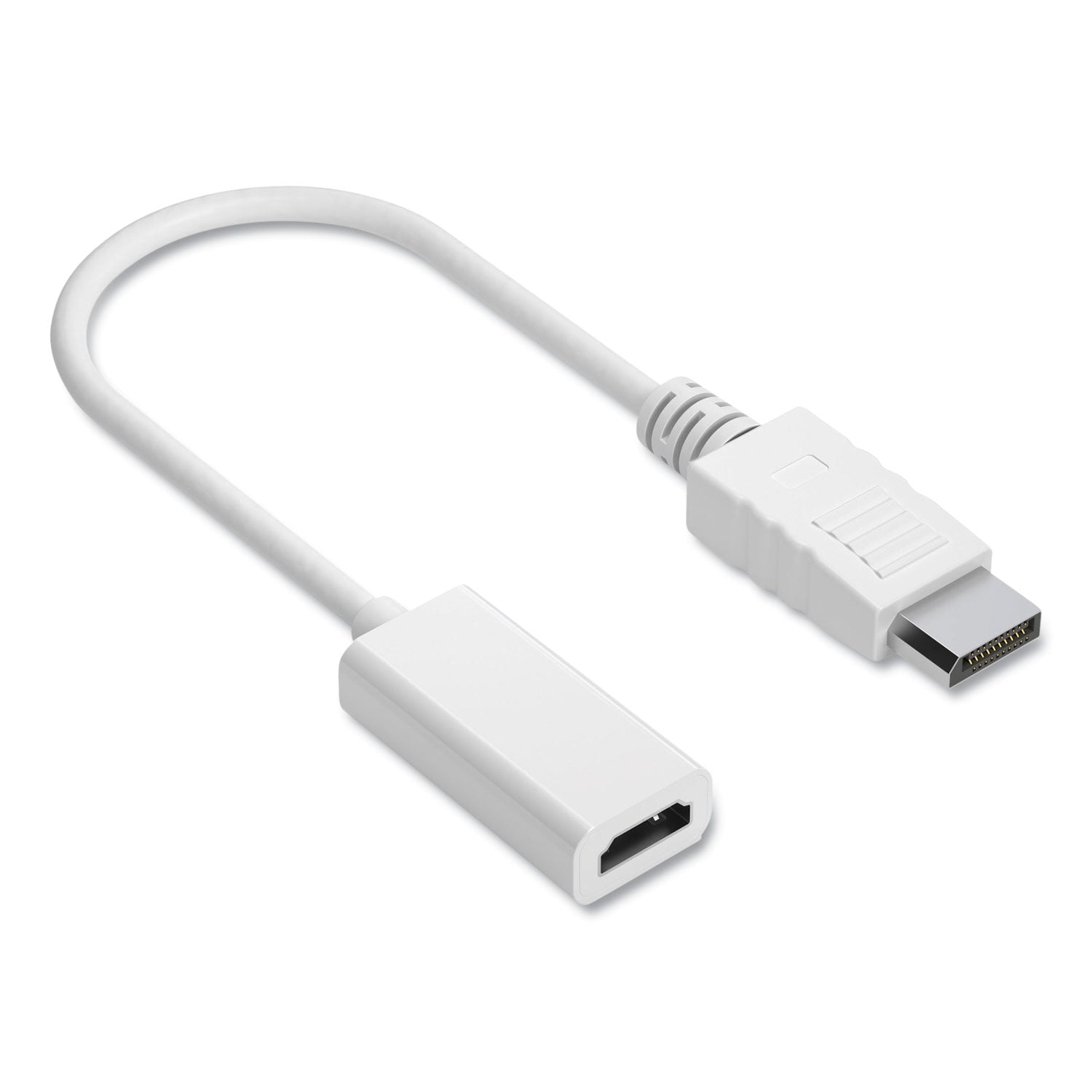 NXT Technologies™ Displayport To Hdmi Adapter, 6", White