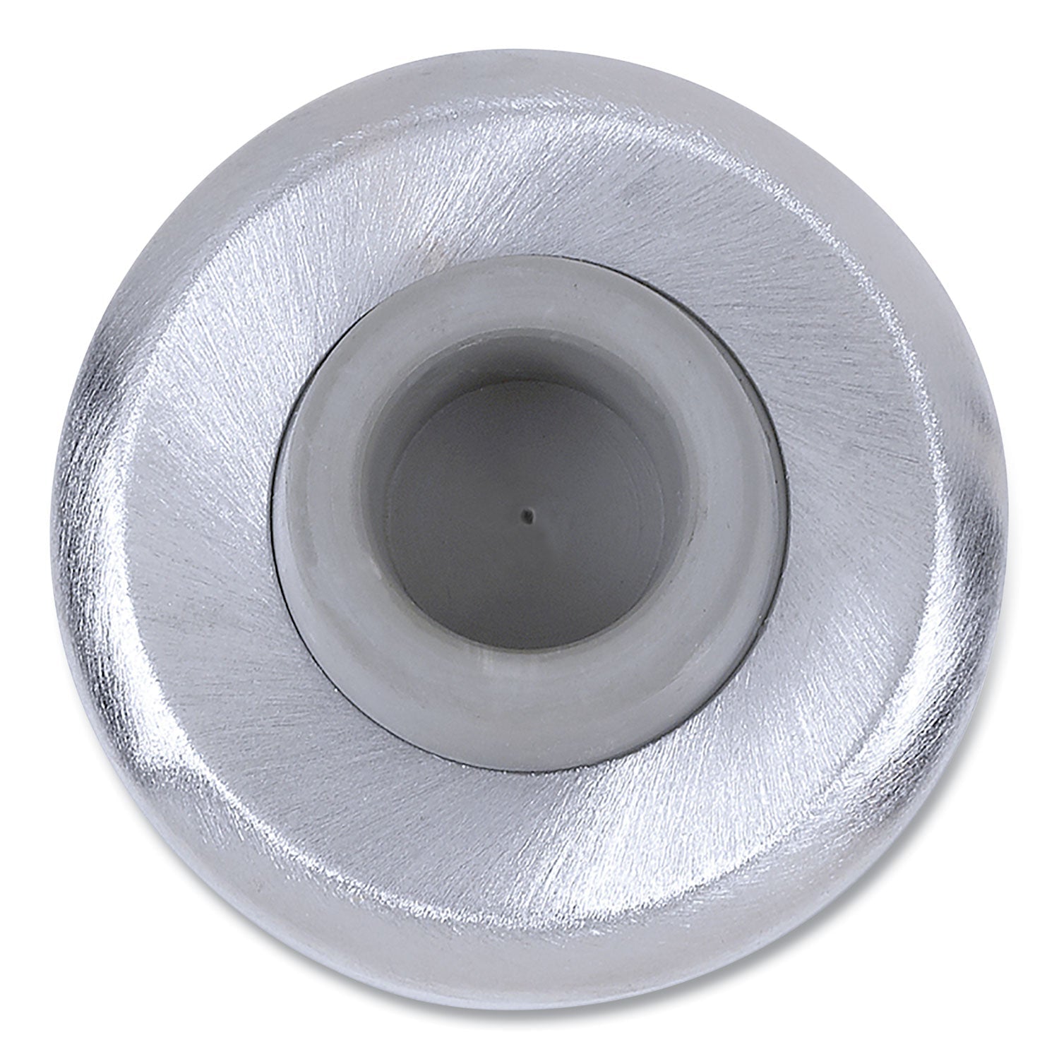 Concave Wall Bumper | Satin Chrome
