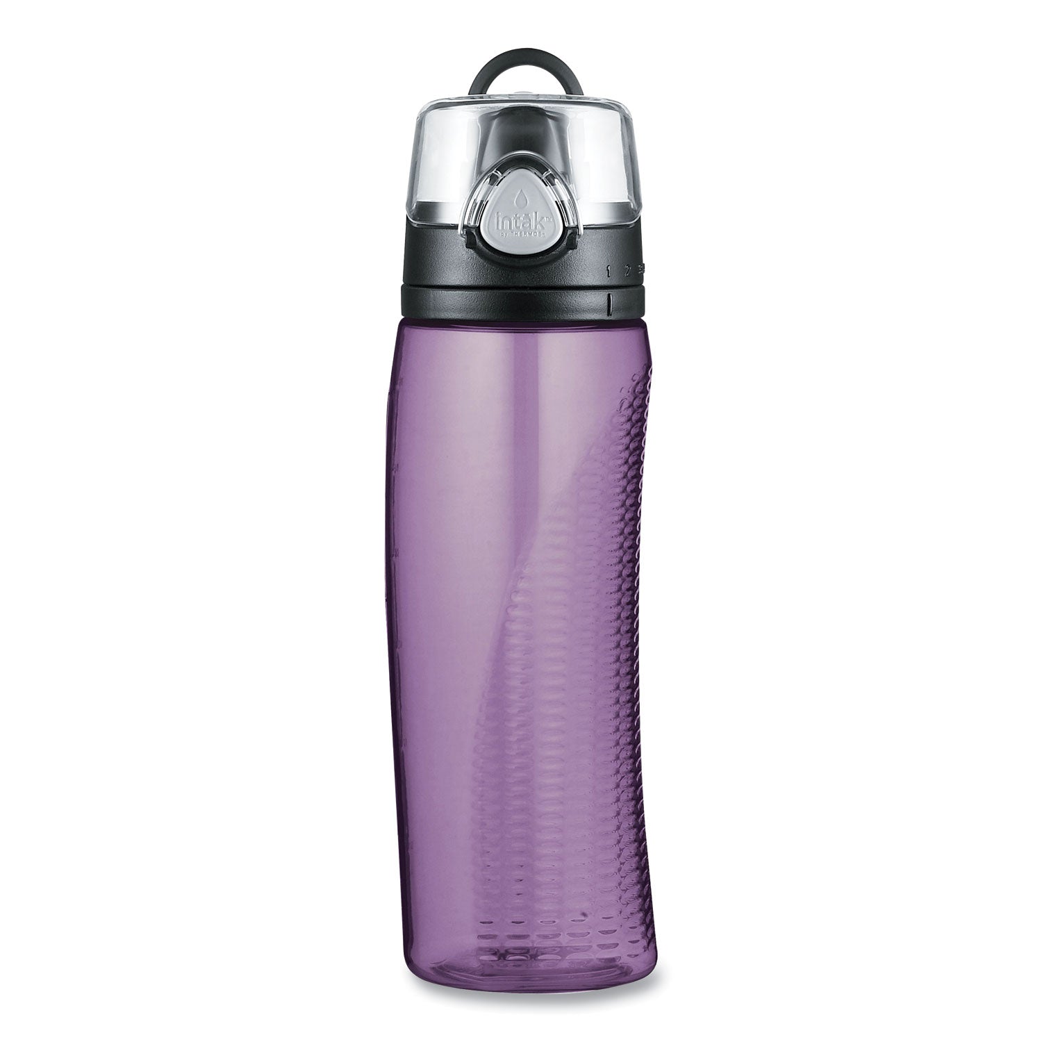 Thermos® Intak by Thermos Hydration Bottle with Meter, 24 oz, Plastic, Purple