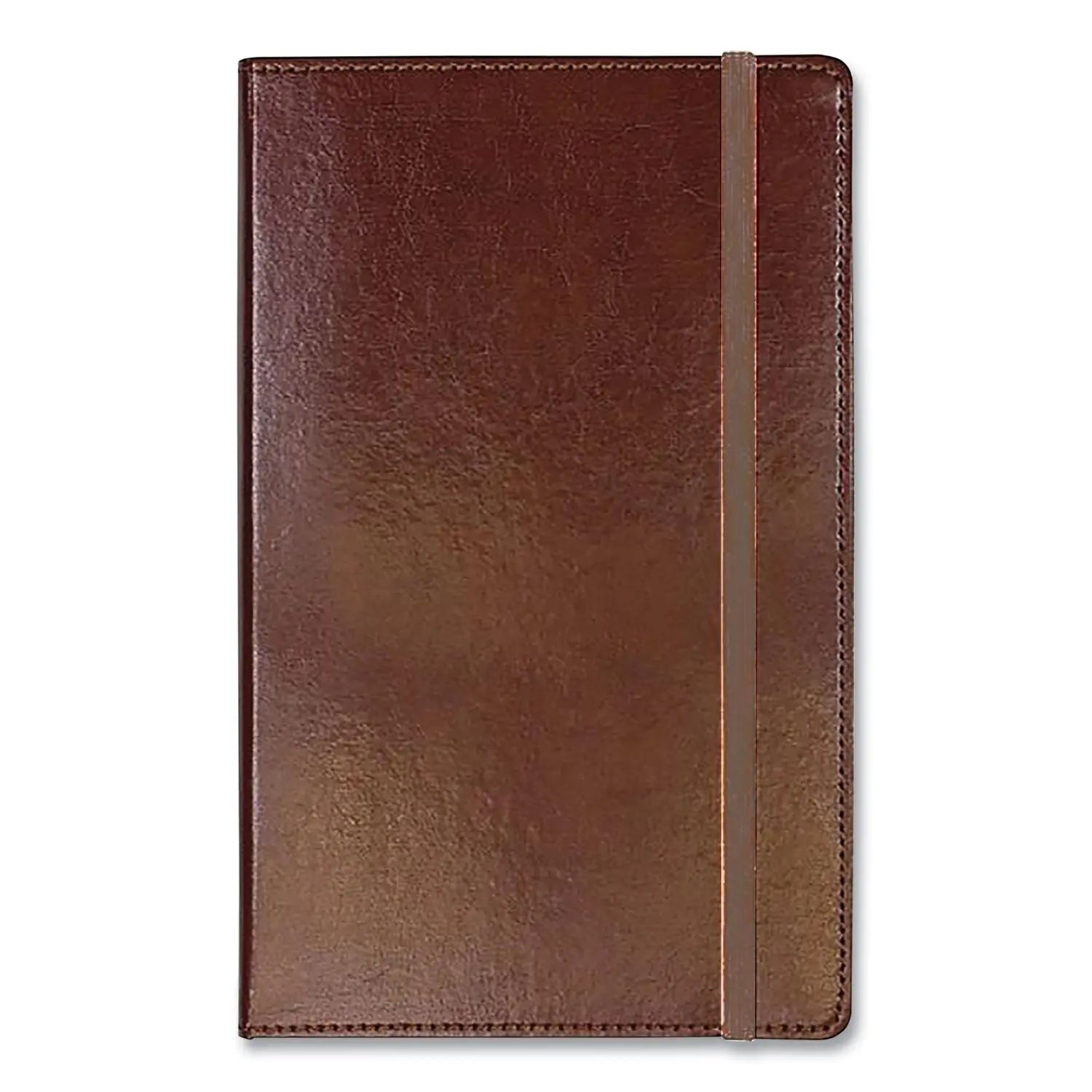 Markings® by C.R. Gibson Bonded Leather Journal, 1-Subject, Narrow Rule, Brown Cover, (240) 8.25 x 5 Sheets - Bloom Skins