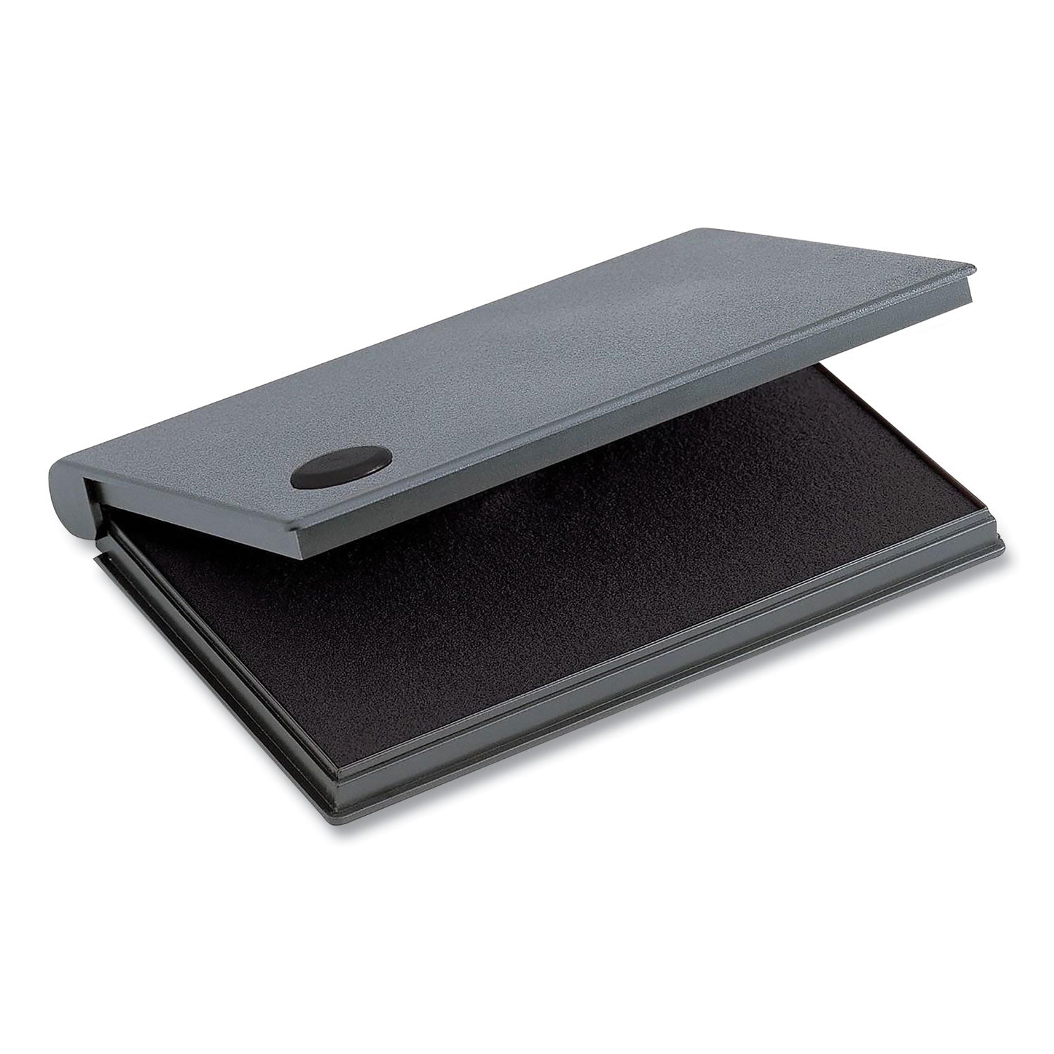 COSCO 2000 Plus One-Color Felt Stamp Pad, #2, 6.25" X 3.5", Black