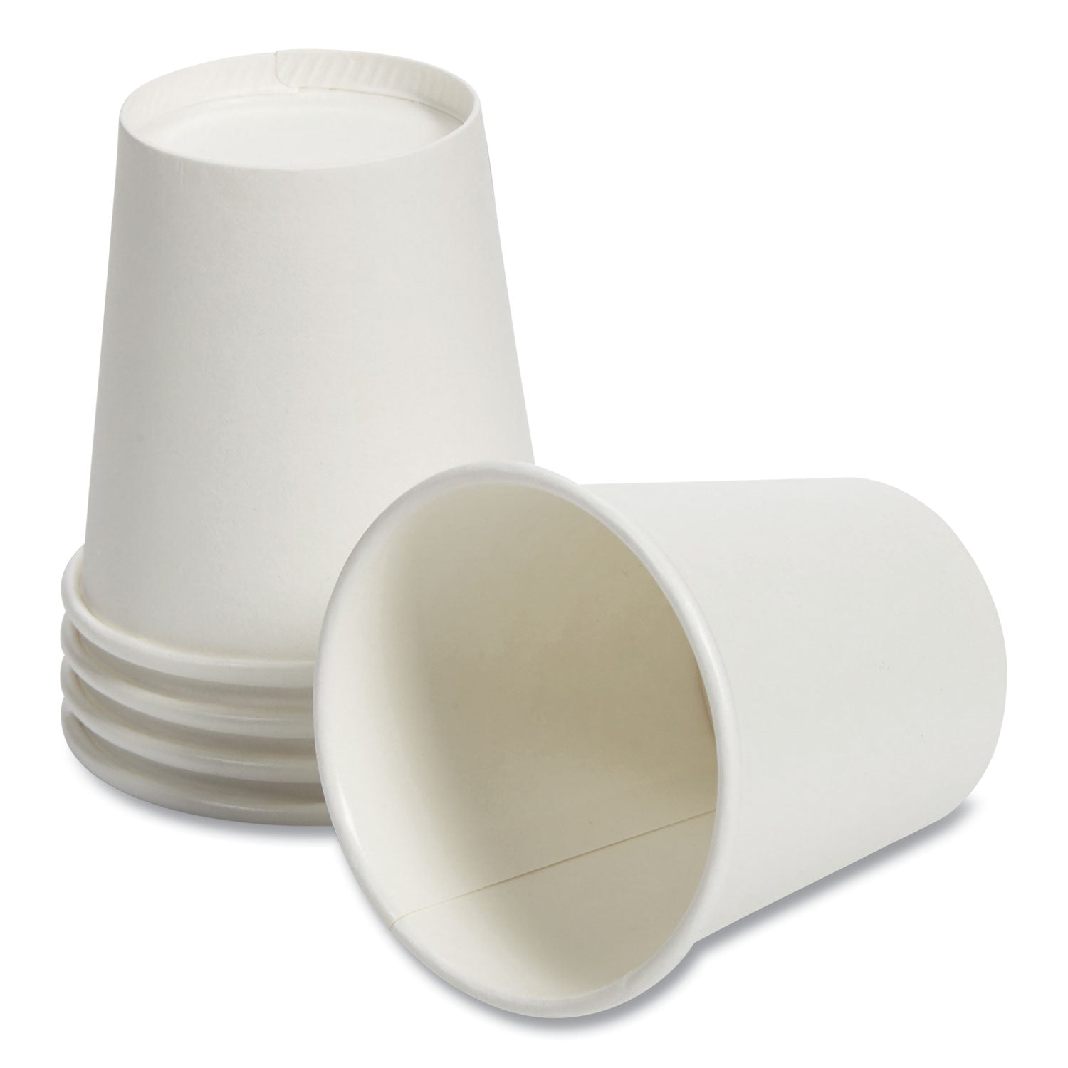 Perk™ White Paper Hot Cups, 3 Oz, 100/pack