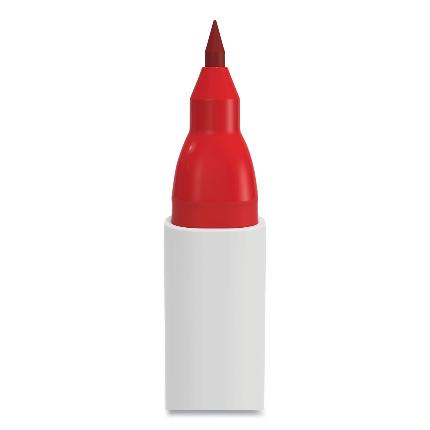TRU RED™ Dry Erase Marker, Pen-Style, Extra-Fine Bullet Tip, Assorted Colors, 4/pack