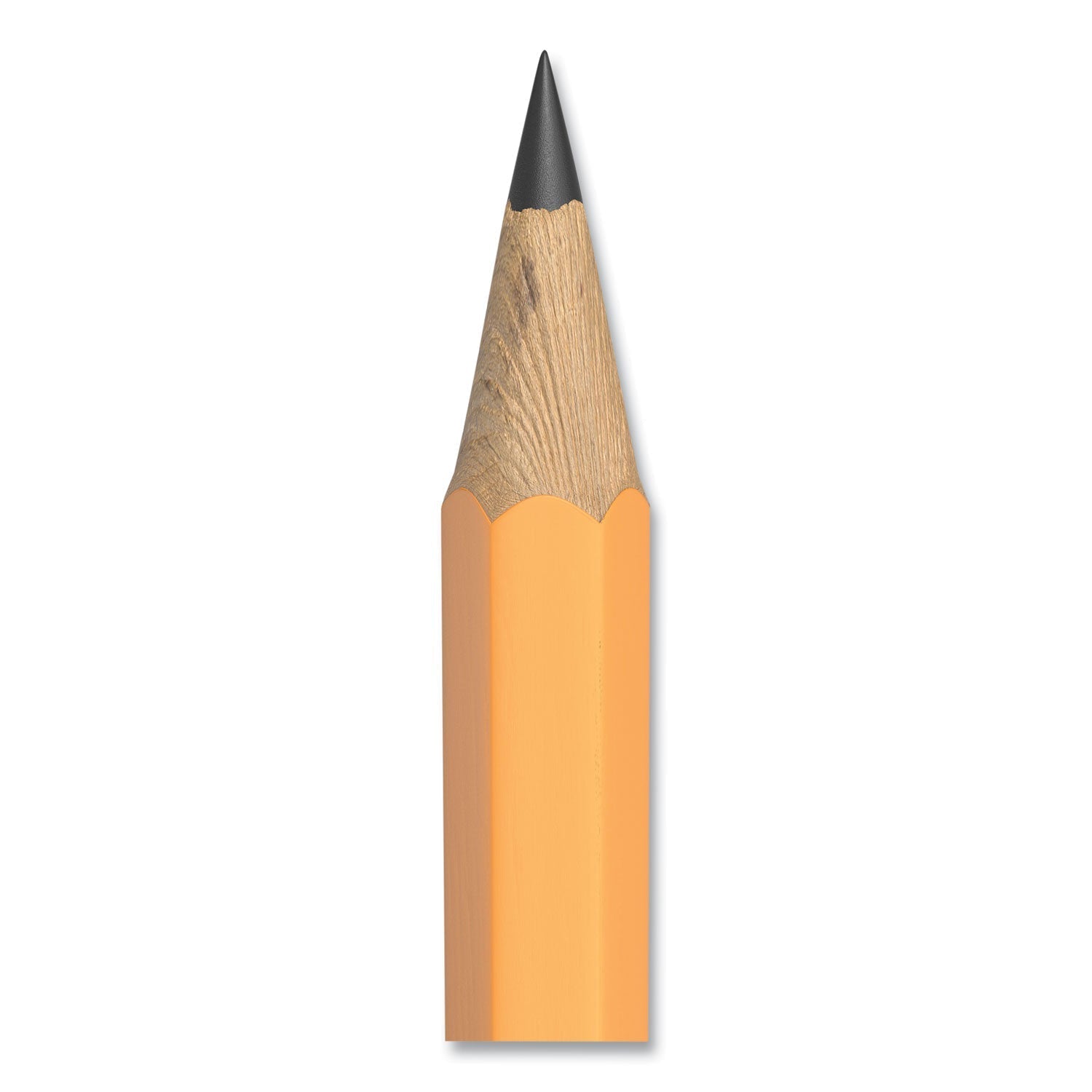 TRU RED™ PRE-SHARPENED WOODEN PENCIL, HB (#2), BLACK LEAD, YELLOW BARREL, 24/PACK