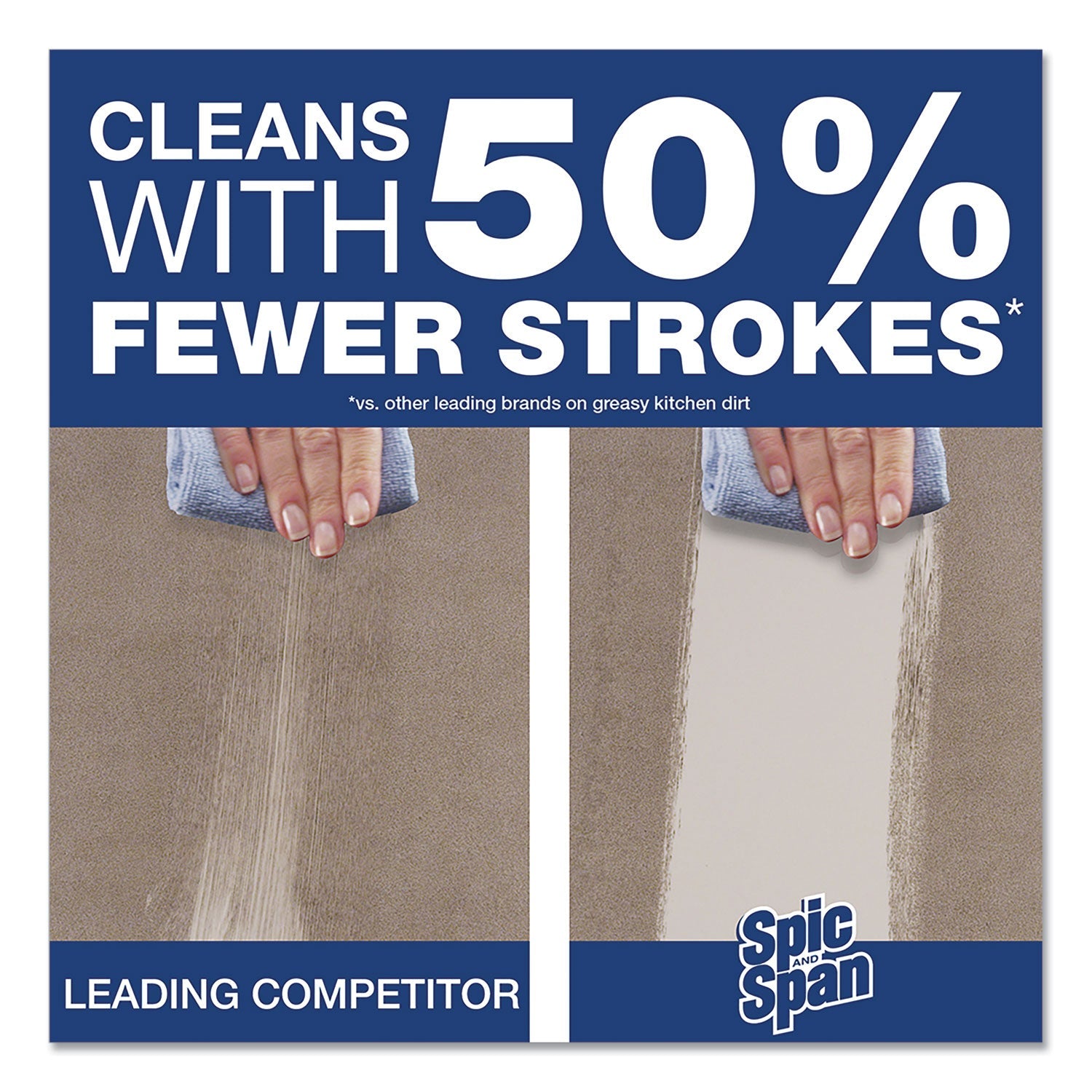 Spic and Span® Disinfecting All-Purpose Spray And Glass Cleaner, Fresh Scent, 1 Gal Bottle, 3/carton