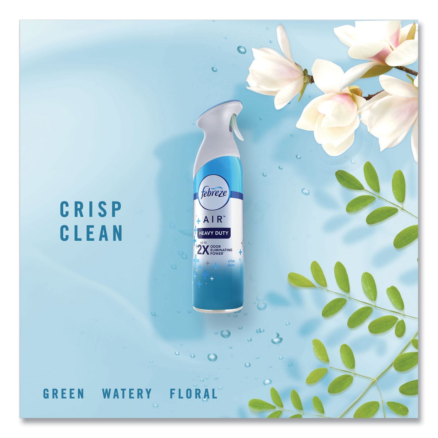 Febreze® Air, Heavy Duty Crisp Clean, 8.8 Oz Aerosol Spray