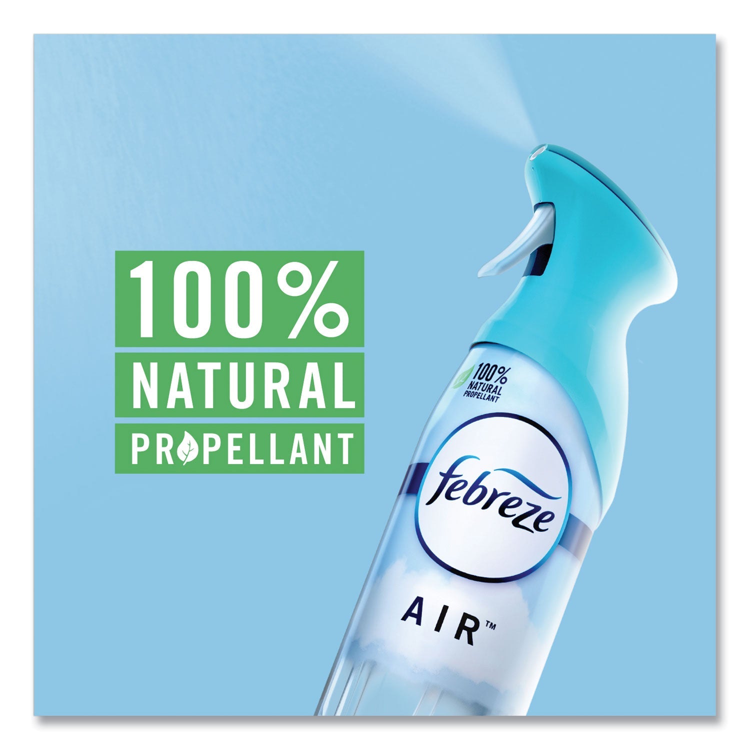 Febreze® Air, Heavy Duty Crisp Clean, 8.8 Oz Aerosol Spray, 6/carton