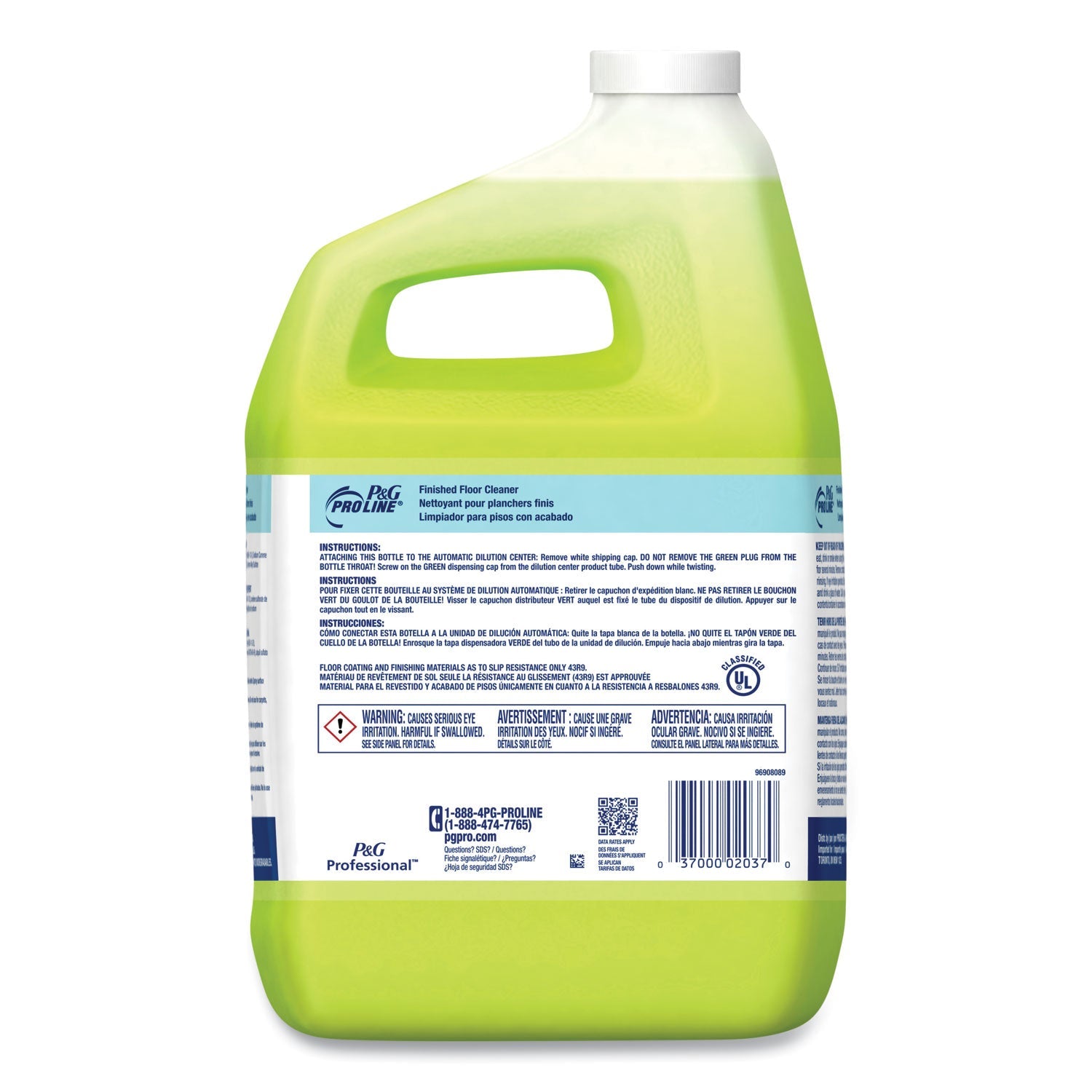 P&G Pro Line® Finished Floor Cleaner, 1 gal Jug - Bloom Skins