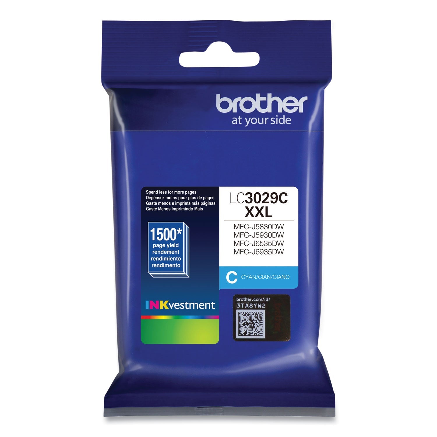 Inkvestment Super High-Yield Ink | Cyan | LC3029C