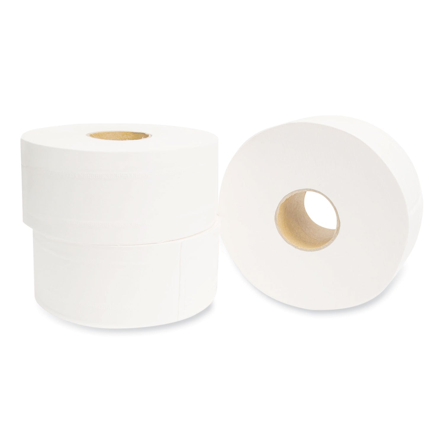 Morcon Tissue Valay Mini Jumbo Bath Tissue, Septic Safe, 2-Ply, White, 750 ft, 12 Rolls/Carton