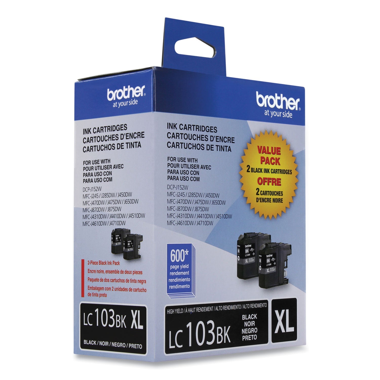 LC1032PKS Innobella High-Yield Ink | Black, 2/Pk