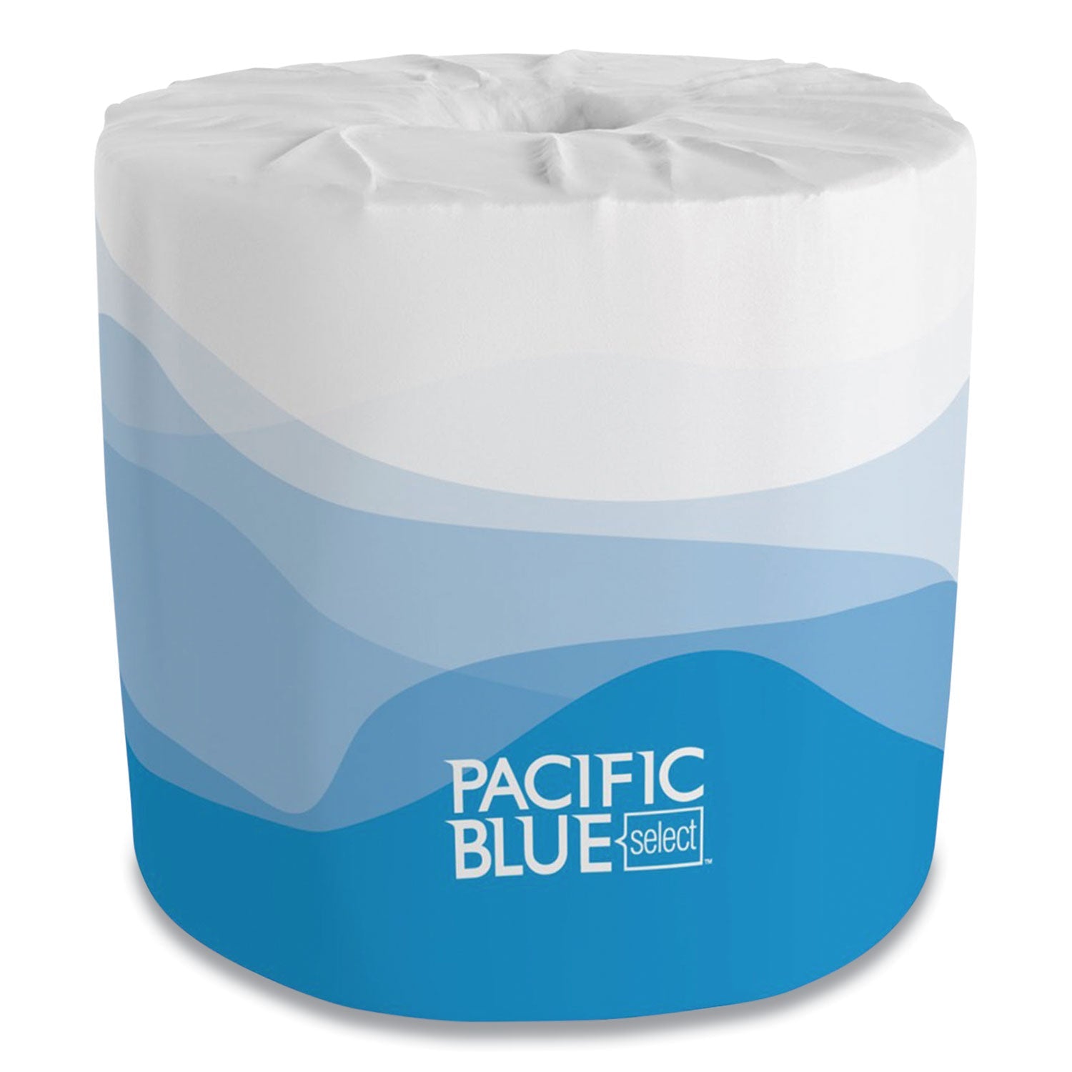 Georgia Pacific® Professional Pacific Blue Select Bathroom Tissue, Septic Safe, 2-Ply, White, 550 Sheets/Roll, 80 Rolls/Carton