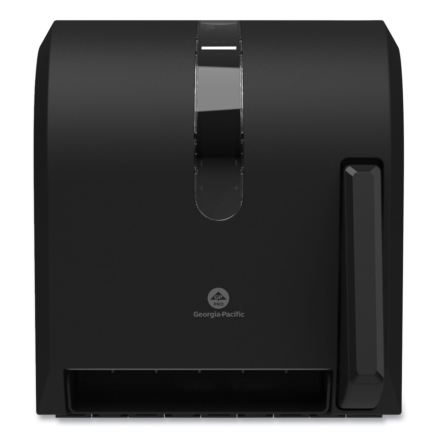 Georgia Pacific® Professional Hygienic Push-Paddle Roll Towel Dispenser, 13 X 10 X 14.4, Black
