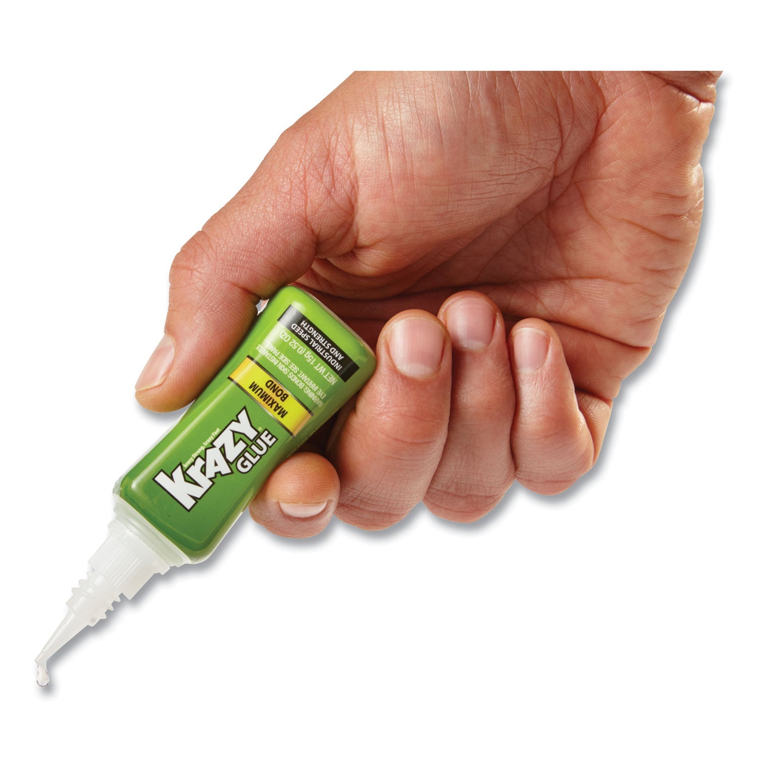 Krazy Glue® Maximum Bond Krazy Glue, 0.52 Oz, Dries Clear