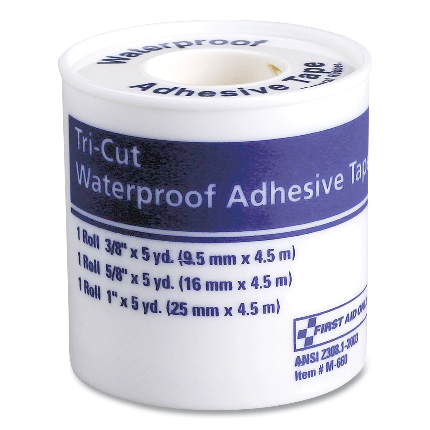 Tri-Cut Waterproof Medical Tape | with Dispenser