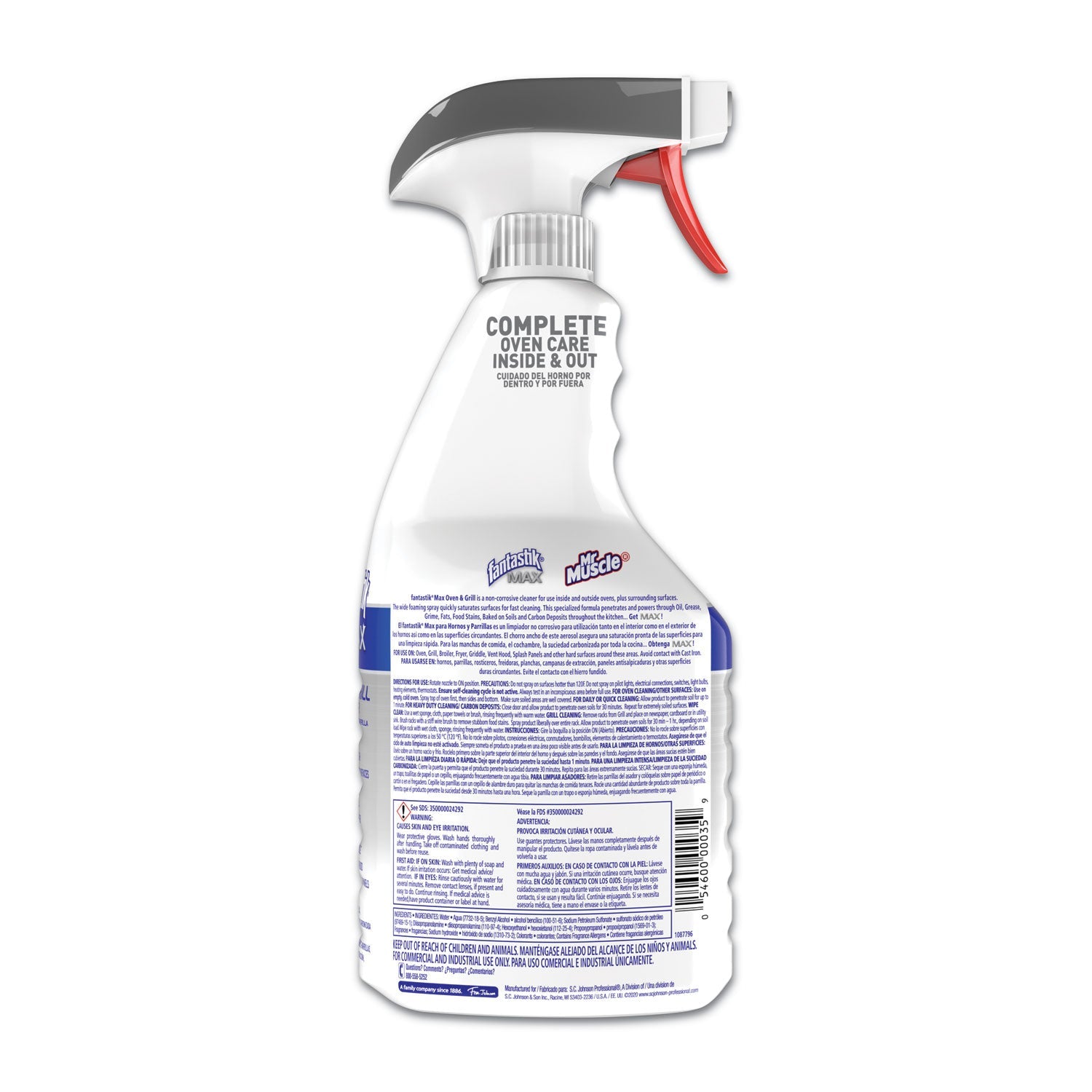 Fantastik® MAX Max Oven And Grill Cleaner, 32 Oz Bottle