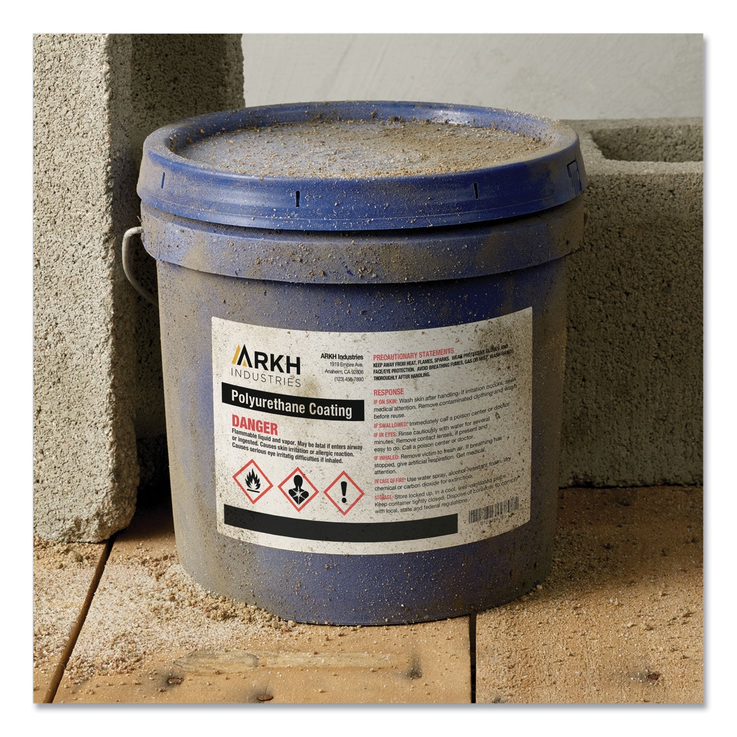 Avery® Ultraduty Ghs Chemical Waterproof And Uv Resistant Labels, 4.75 X 7.75, White, 2/sheet, 50 Sheets/box