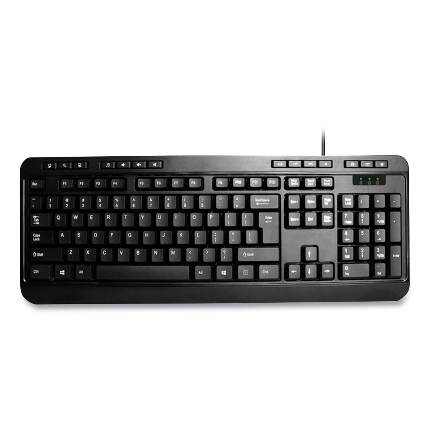 Desktop USB Keyboard | 118-Key | Adesso AKB132ub