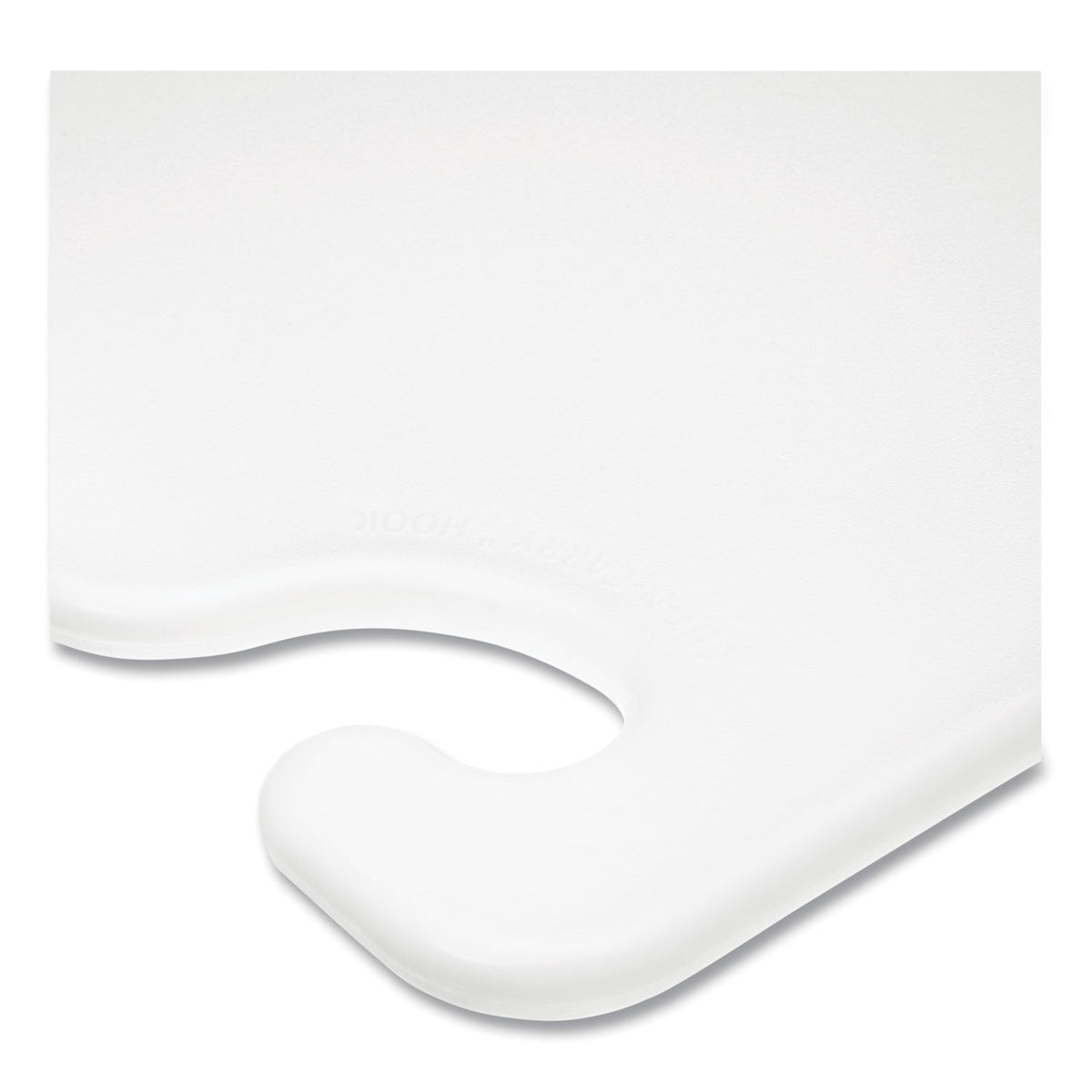 San Jamar® Cut-N-Carry Color Cutting Boards, Plastic, 20 x 15 x 0.5, White