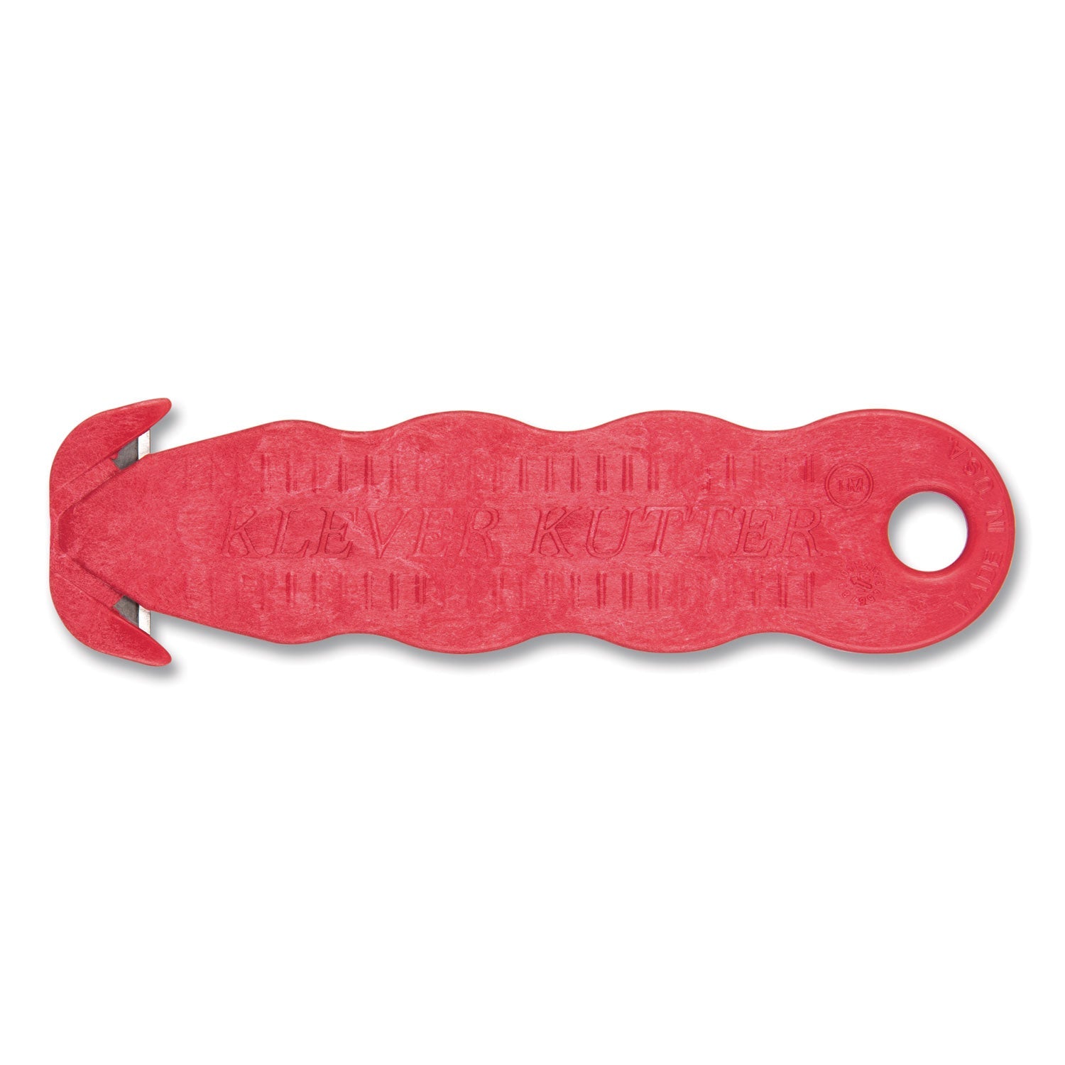 San Jamar Klever Kutter Safety Cutter | Red