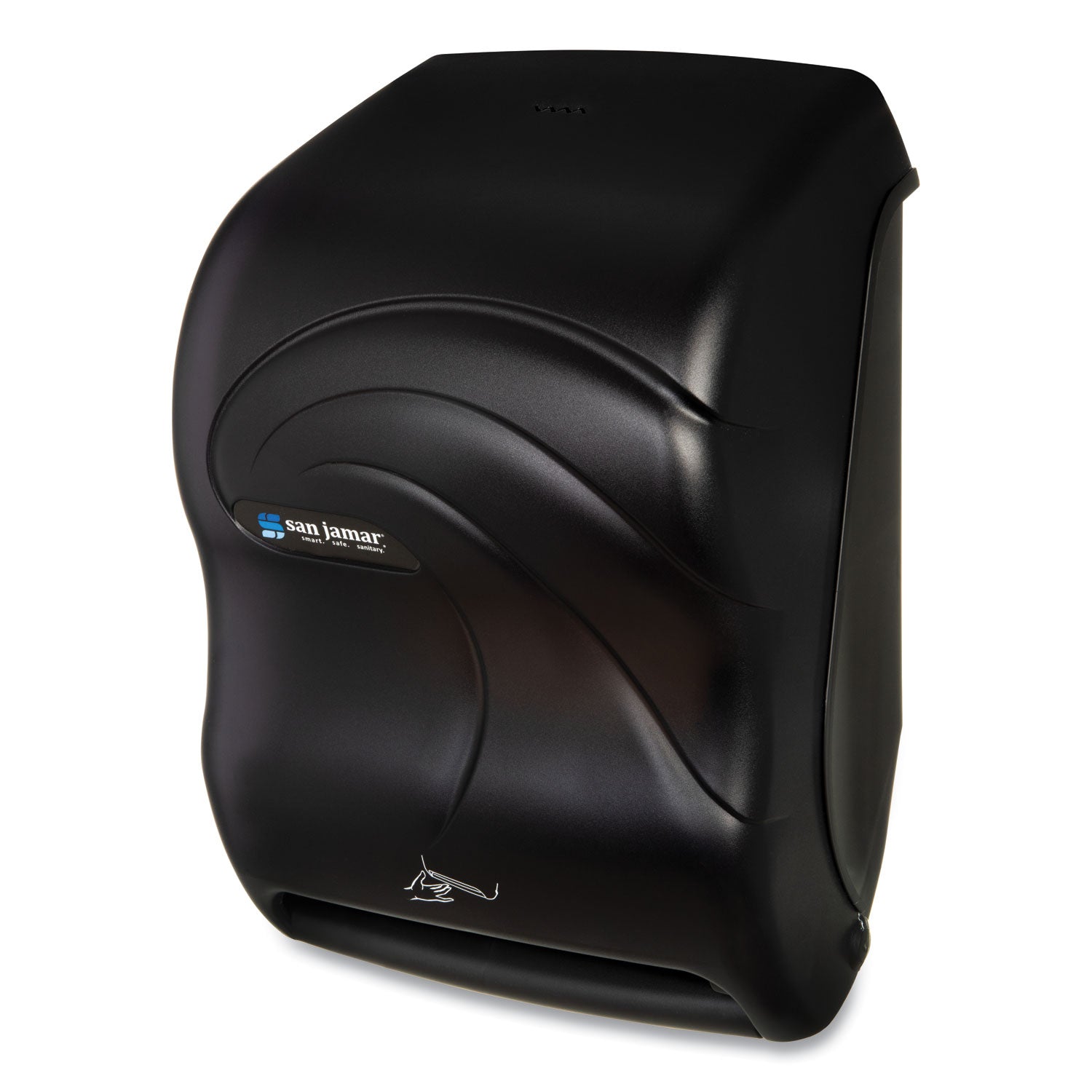 San Jamar® Smart System With Iq Sensor Towel Dispenser, 11.75 X 9.25 X 16.5, Black Pearl