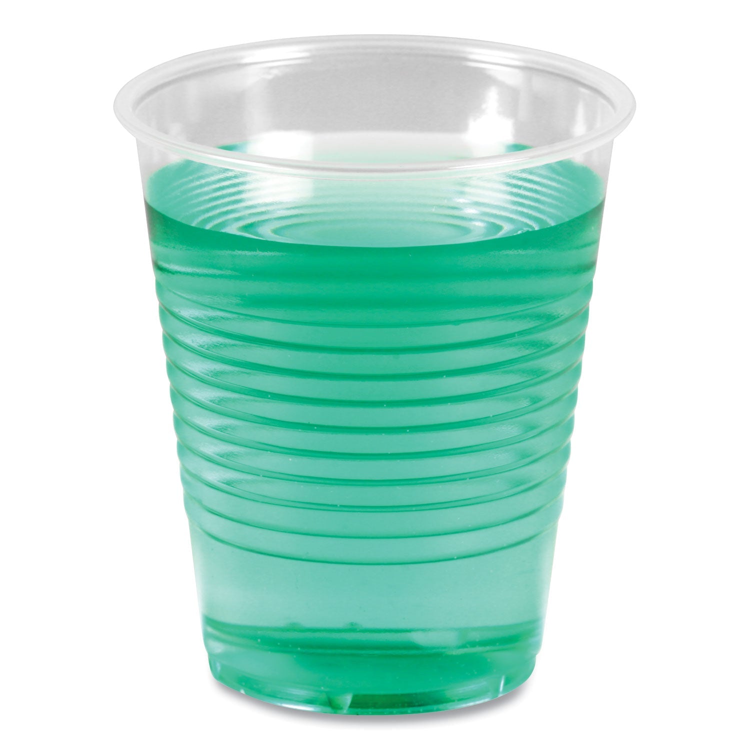 Boardwalk® Translucent Plastic Cold Cups, 12 oz, 50/Sleeve, 20 Sleeves/Carton