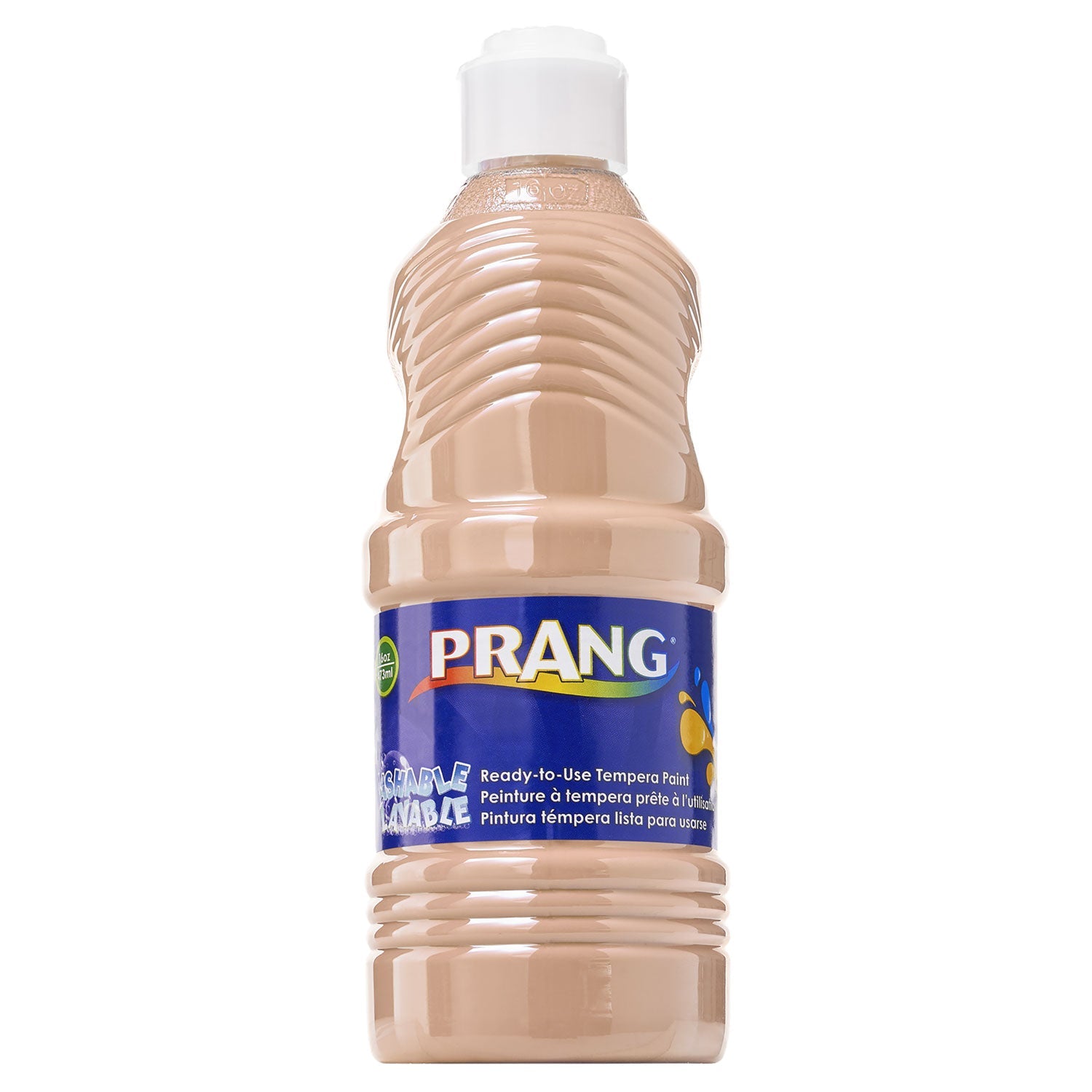 Prang® Washable Paint, Peach, 16 Oz Dispenser-Cap Bottle