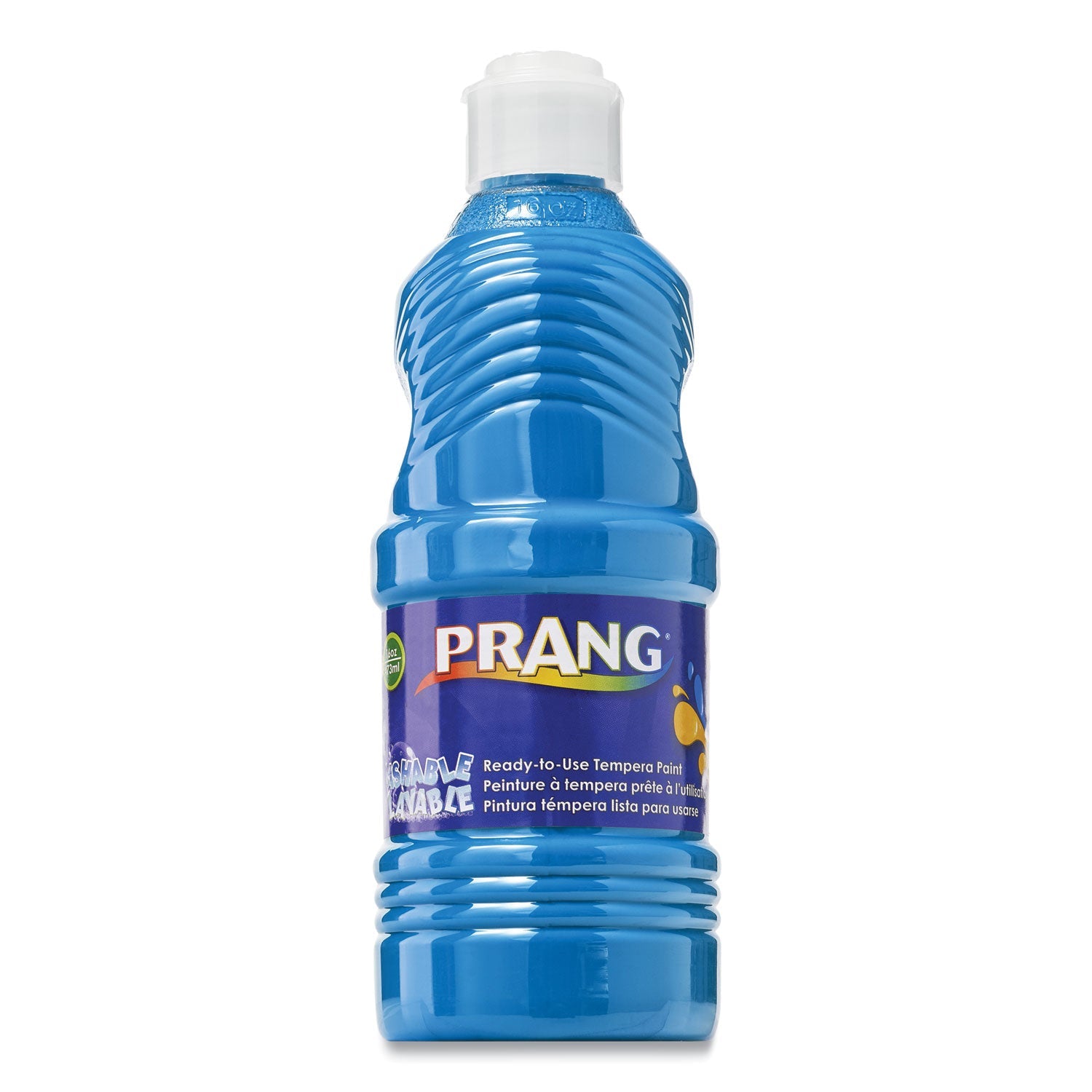 Prang® Washable Paint, Turquoise Blue, 16 Oz Dispenser-Cap Bottle