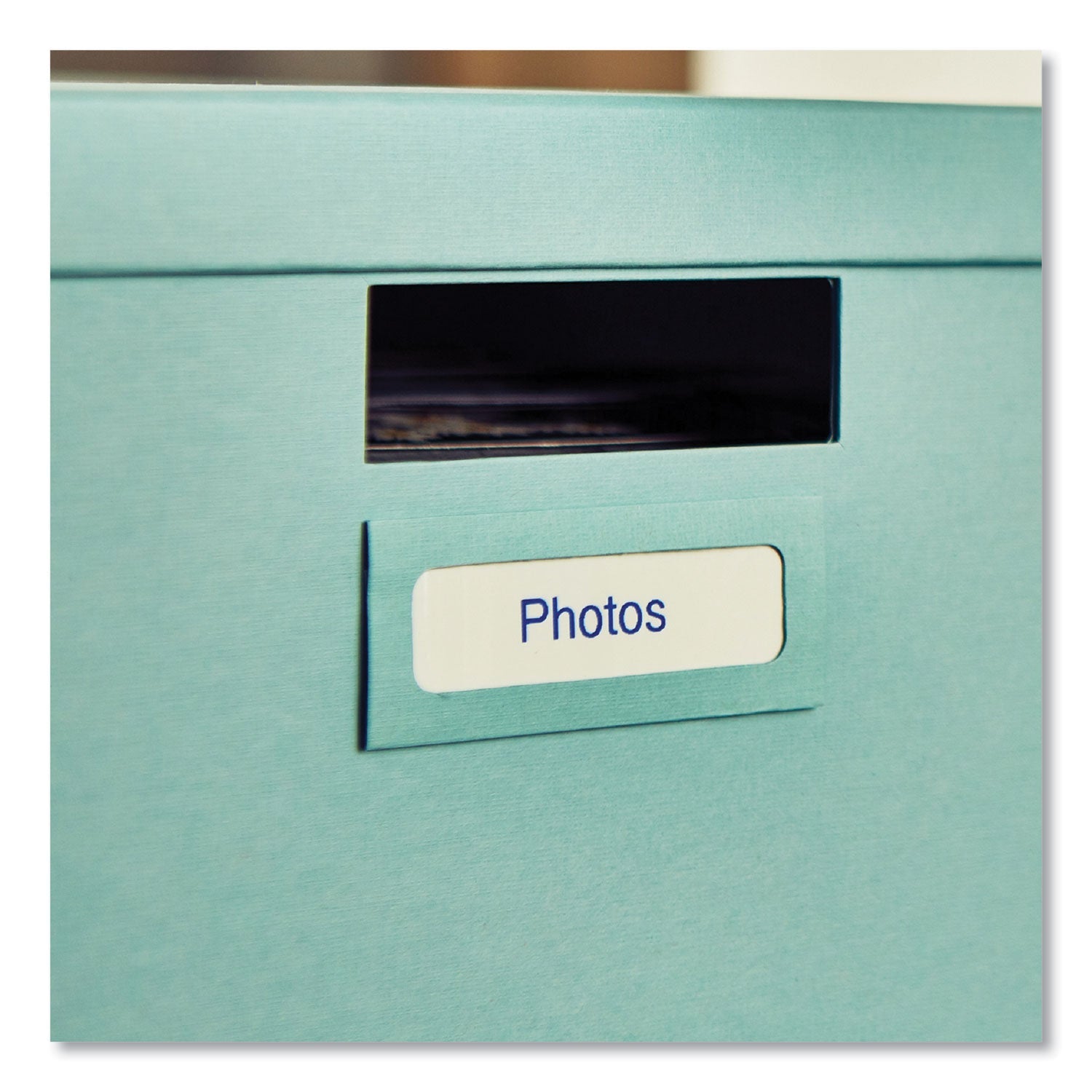 Brother P-Touch® Tze Standard Adhesive Laminated Labeling Tape, 0.7" X 26.2 Ft, Blue On White