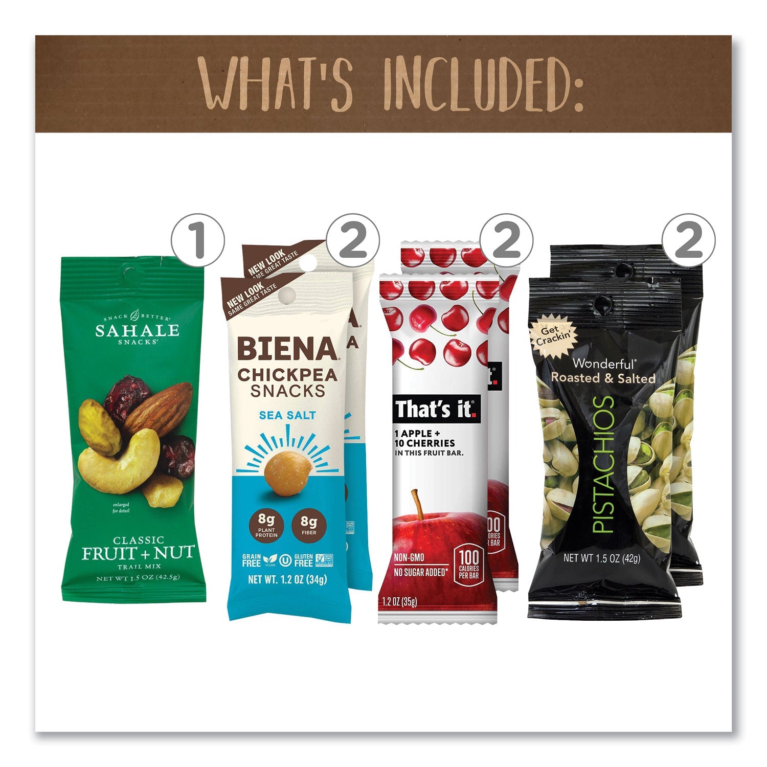Snack Box Pros Vegan Snack Box, 15 Assorted Snacks/Box