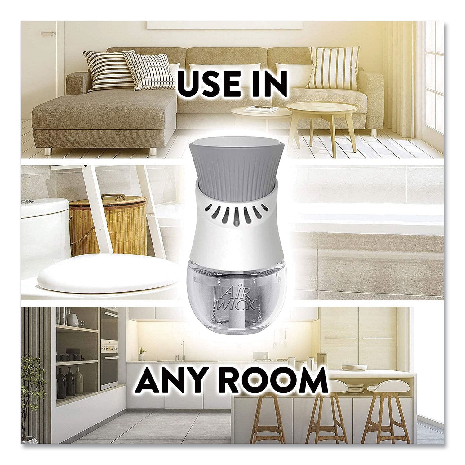 Air Wick® Scented Oil Refill, Lavender and Chamomile, 0.67 oz, 2/Pack, 6 Packs/Carton