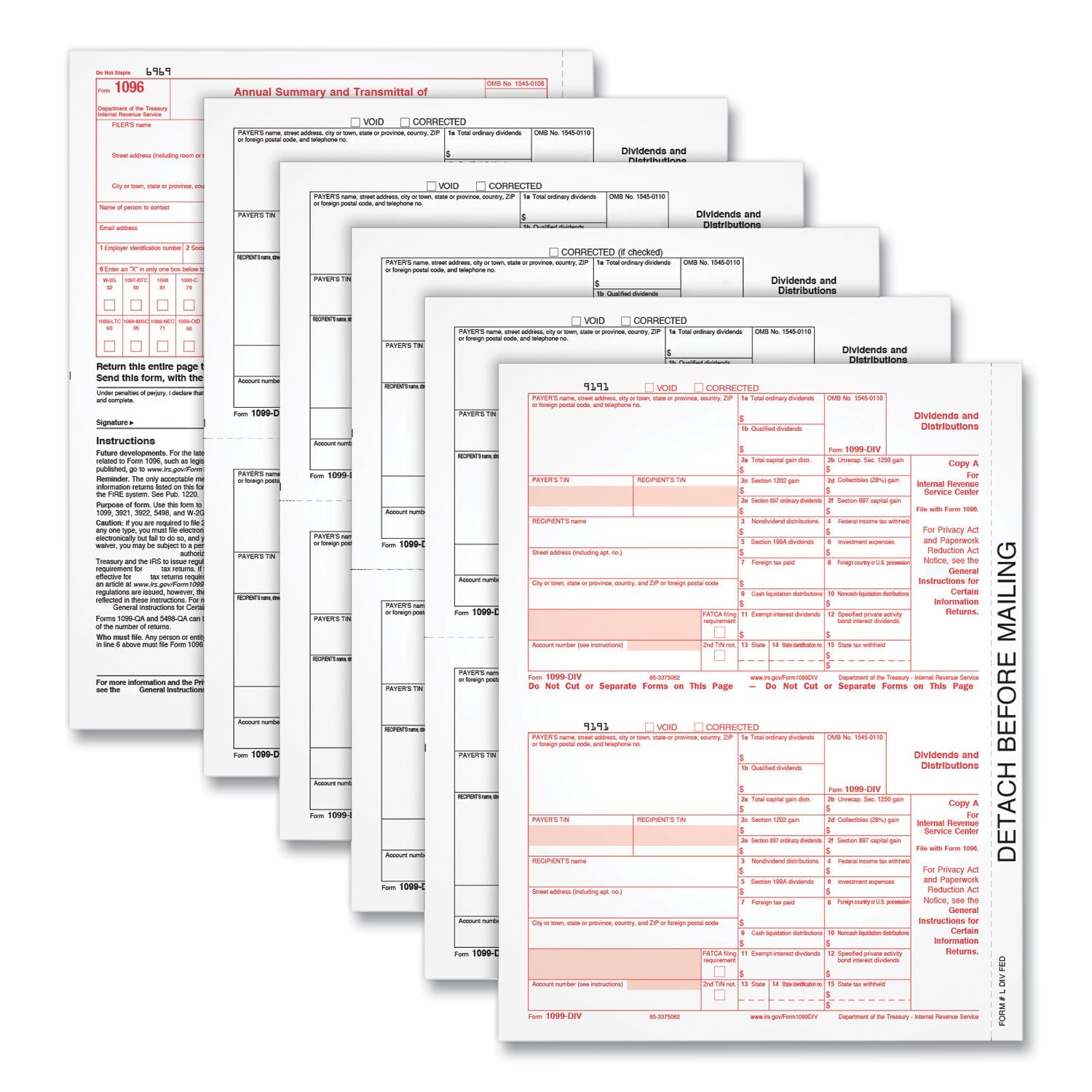 1099-DIV Tax Forms & Helper® | 24 Forms