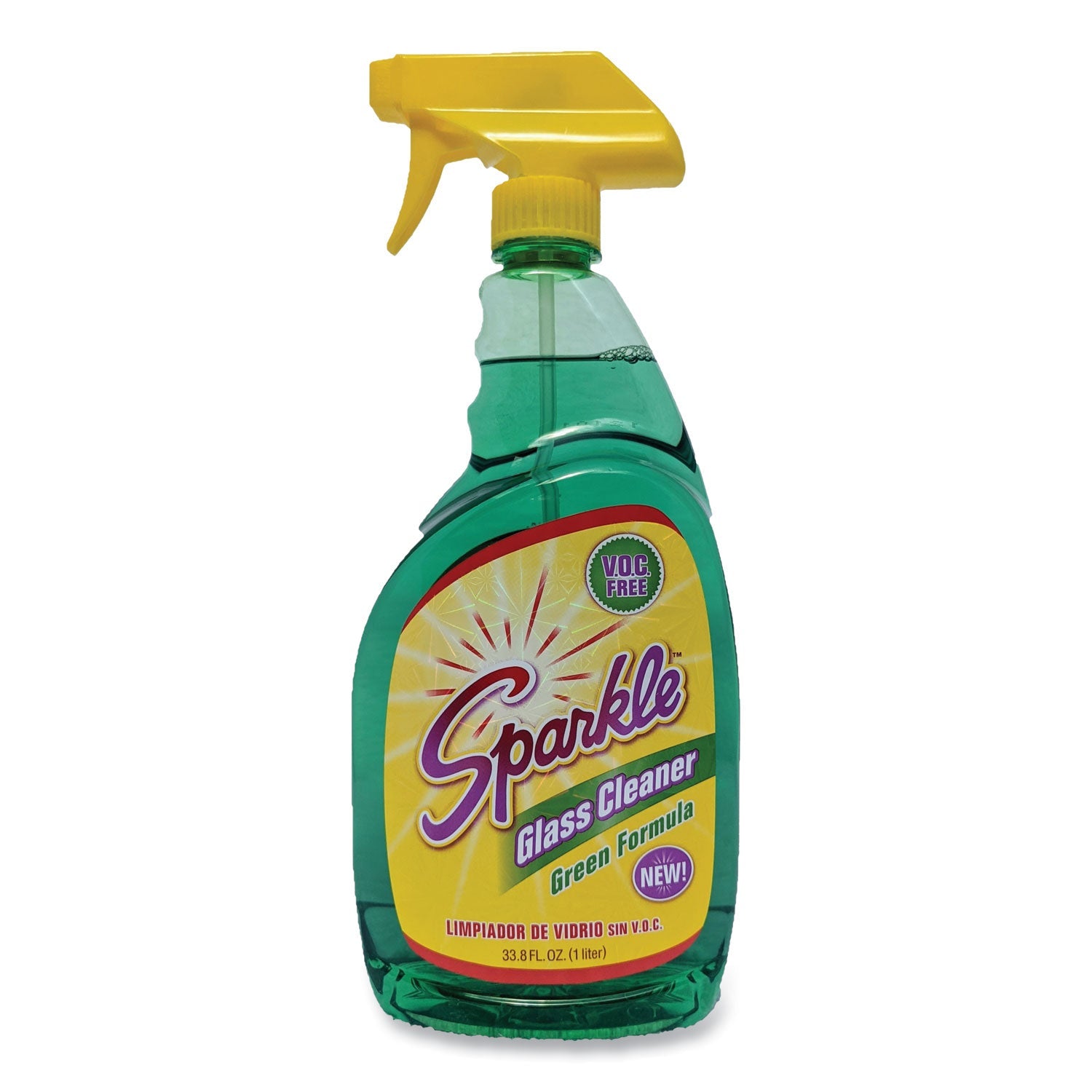 Sparkle Green Formula Glass Cleaner | 33.8 Oz
