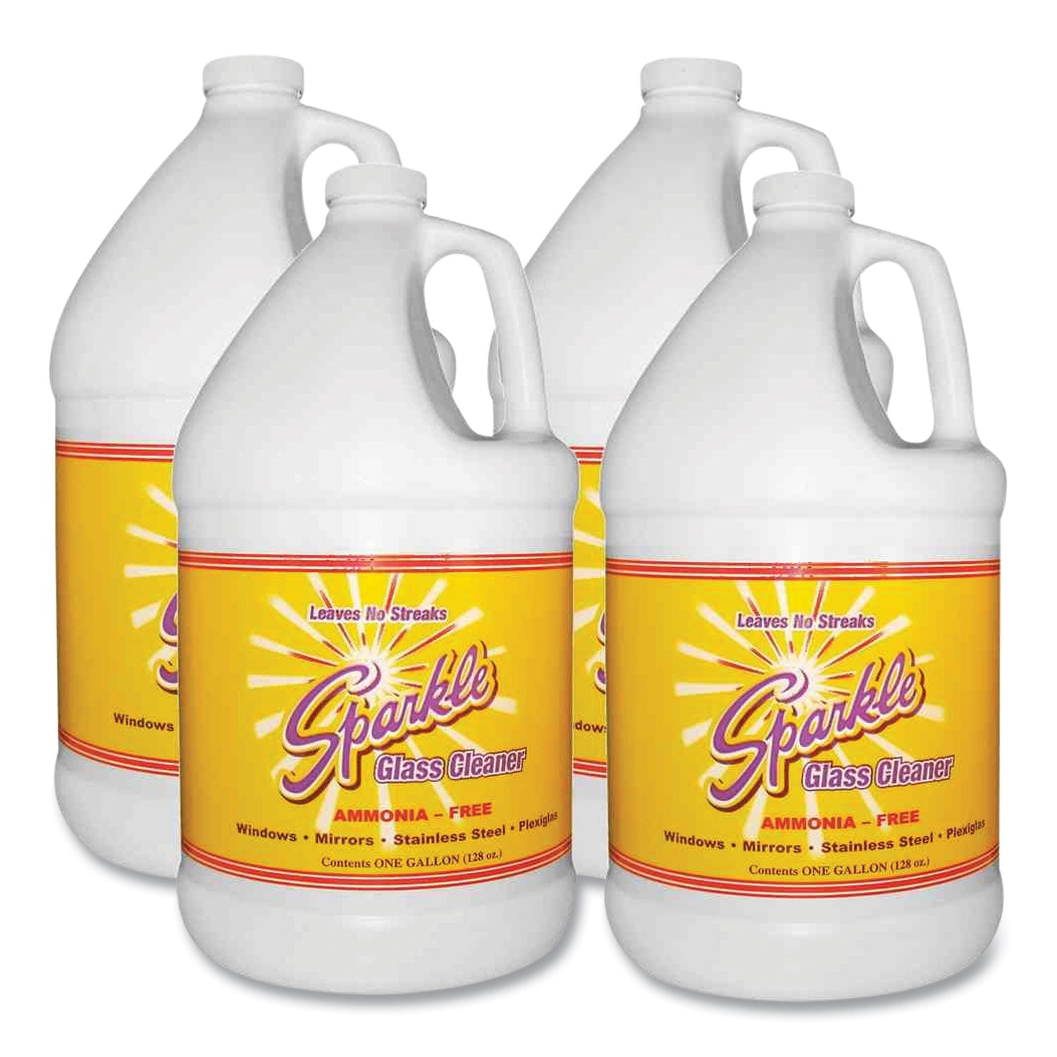Glass Cleaner | 1gal Refill, 4/Carton