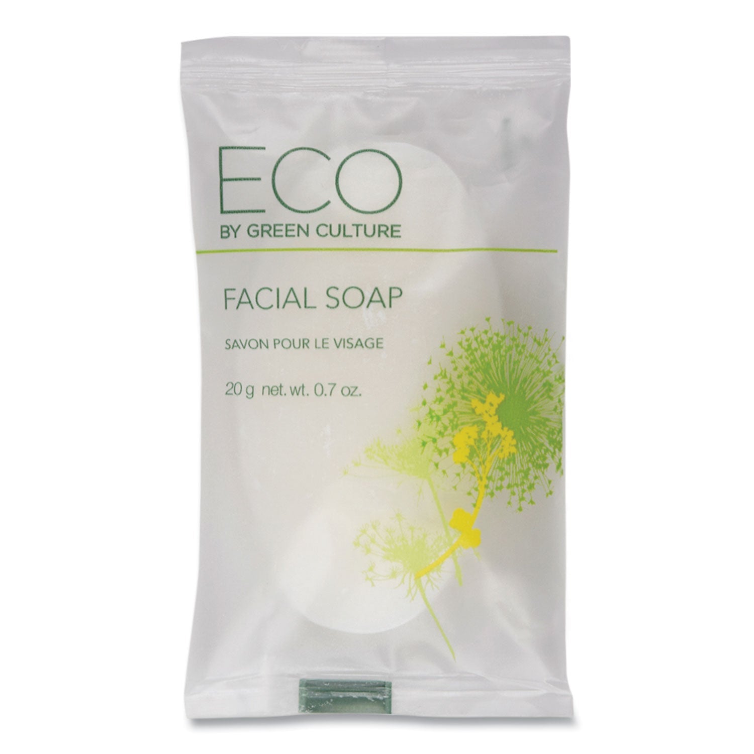 Eco By Green Culture Facial Soap Bar | 500/Ctn