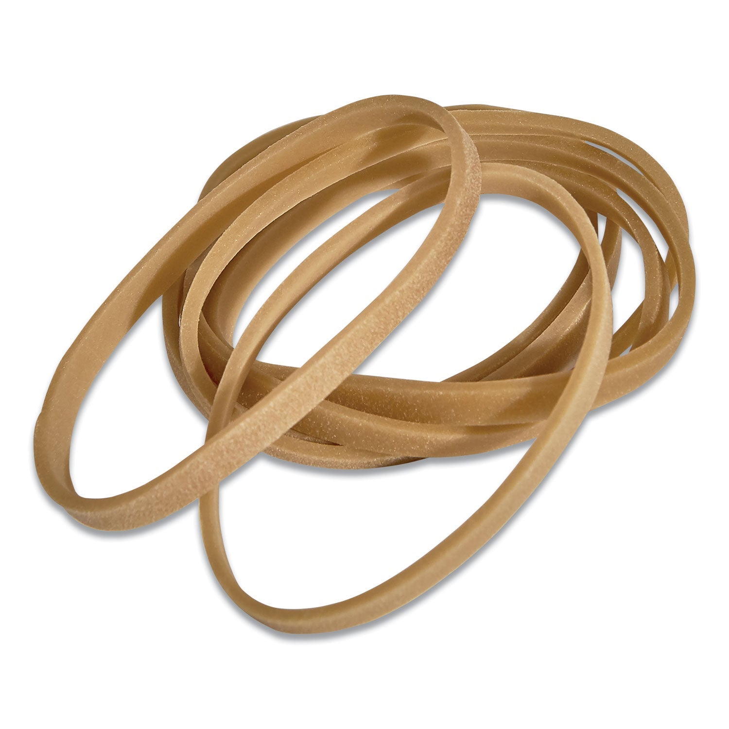 Universal® Rubber Bands, Size 30, 0.04" Gauge, Beige, 1 Lb Box, 1,100/pack