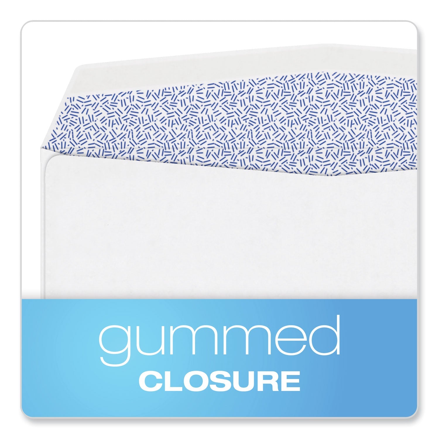 TOPS™ W-2 Laser Double Window Envelope, Commercial Flap, Gummed Closure, 5.63 X 9, White, 24/pack