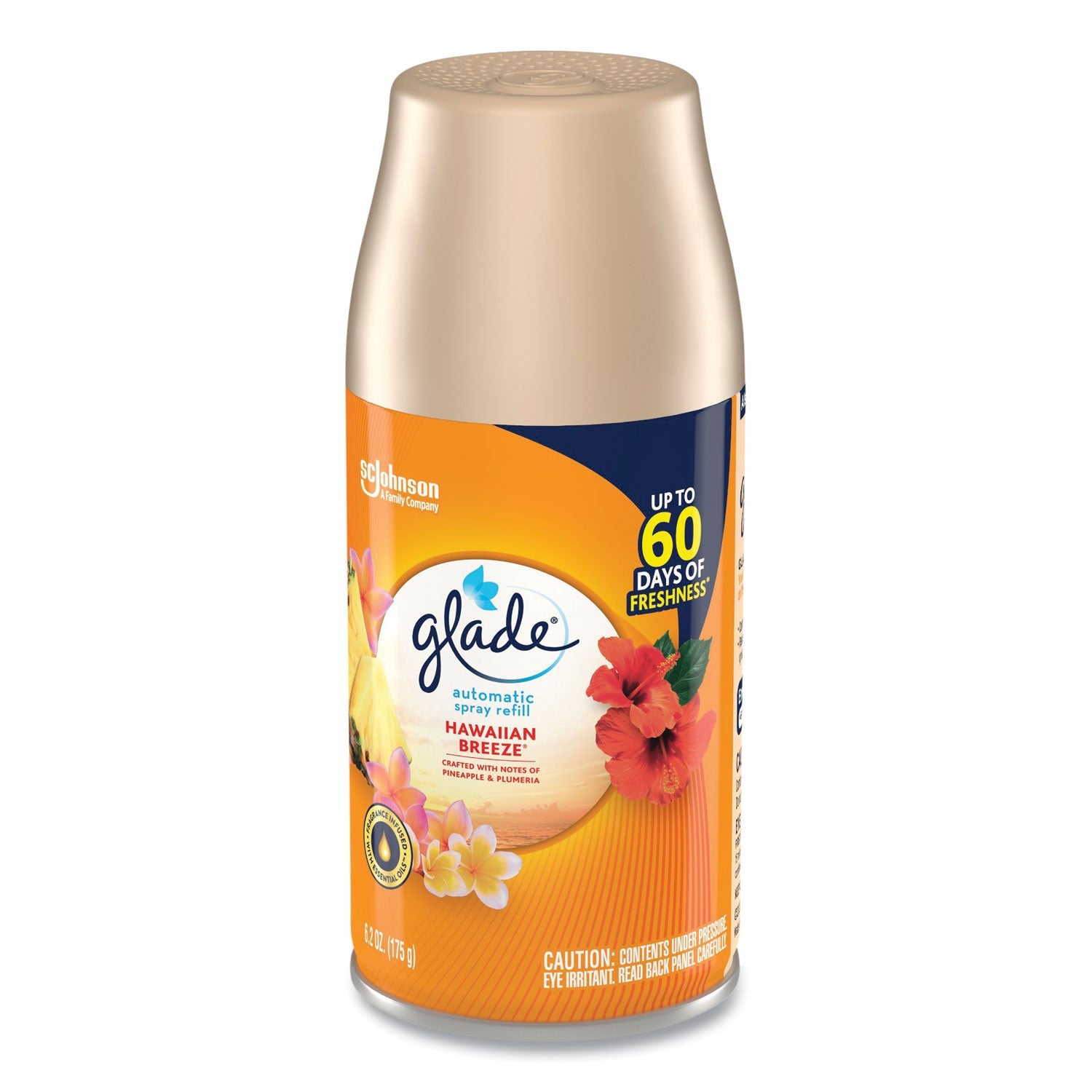 Glade® Automatic Air Freshener, Hawaiian Breeze, 6.2 Oz