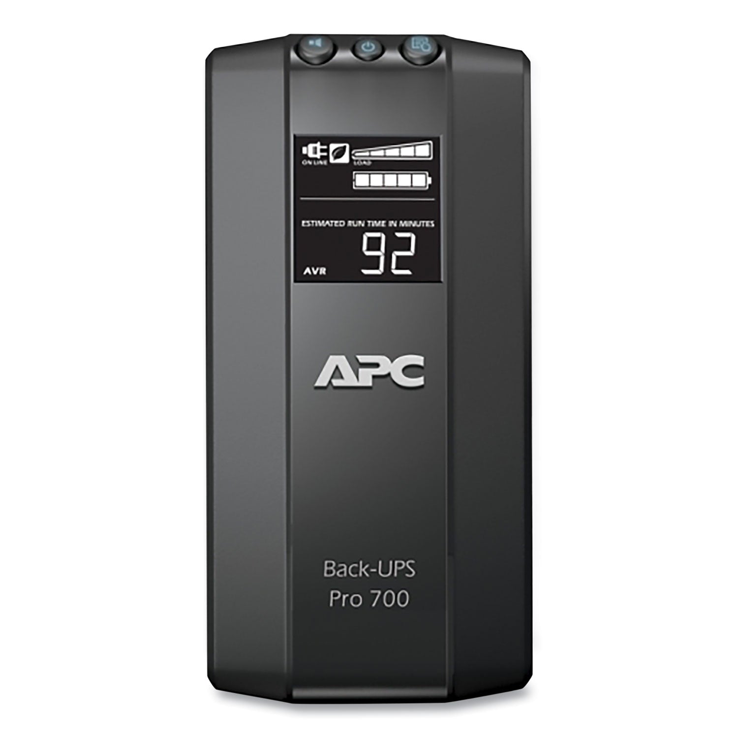 APC® Br700g Back-Ups Pro 700 Battery Backup System, 6 Outlets, 700 Va, 355 J