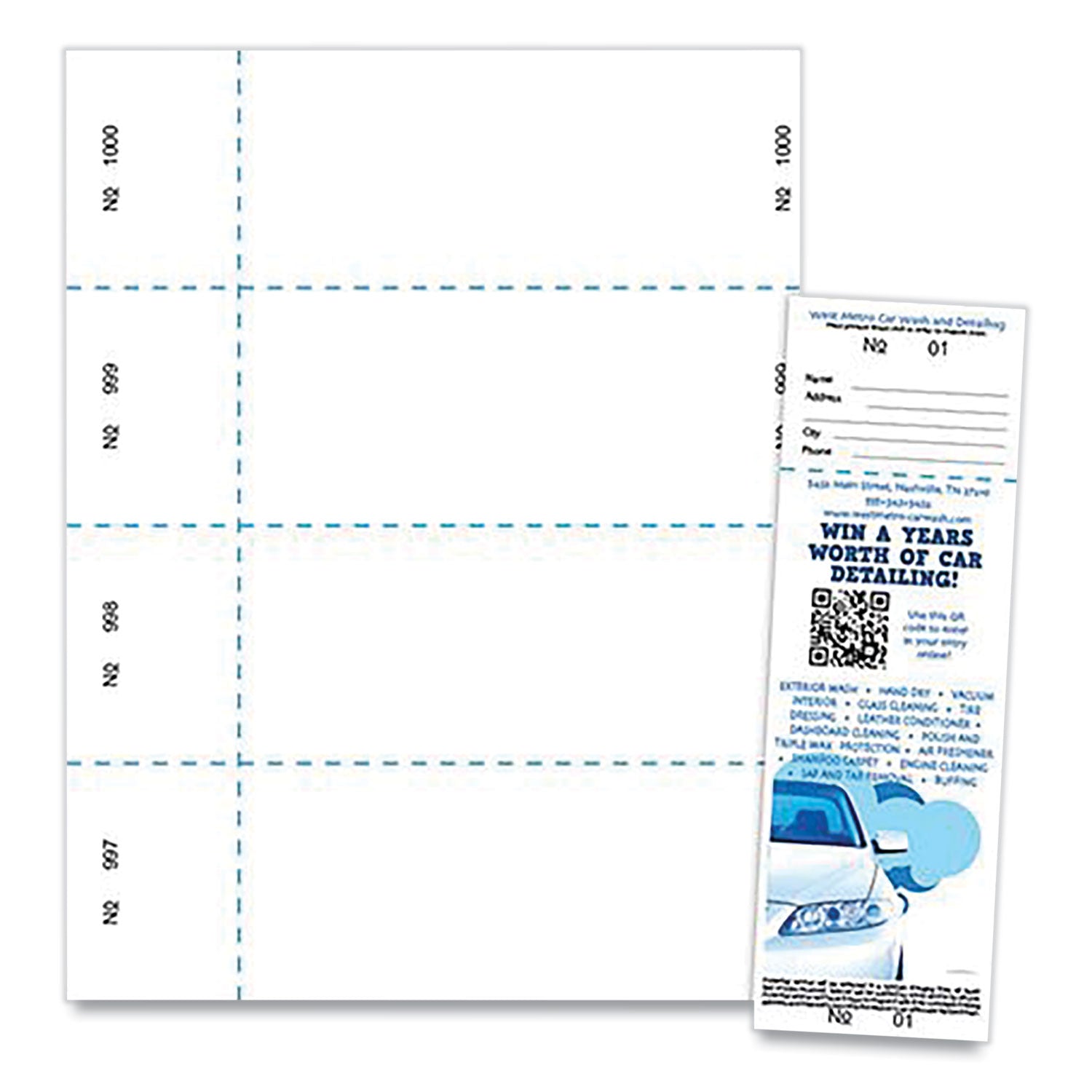 Jumbo Event/Raffle Ticket | 1000/Pack
