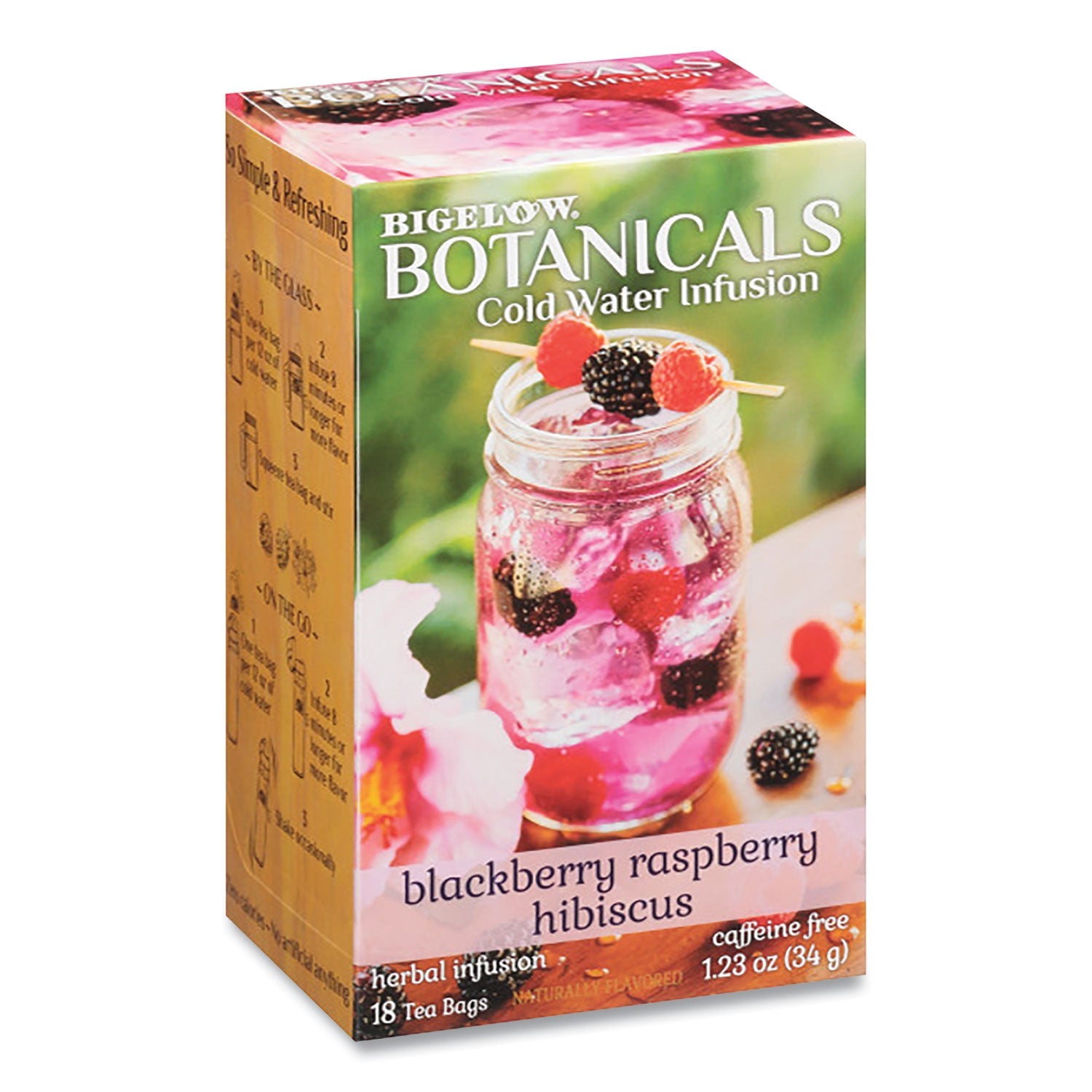 Blackberry Raspberry Hibiscus Herbal Infusion