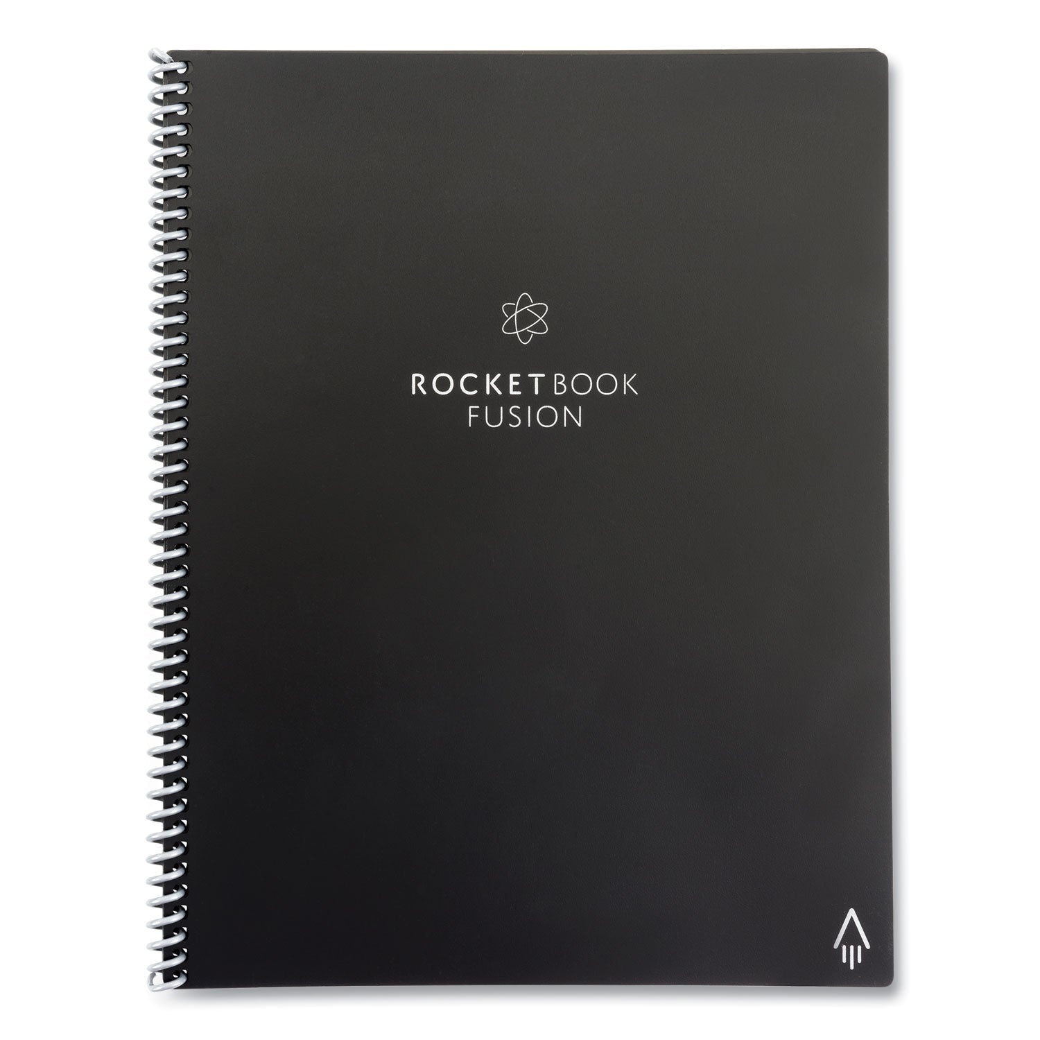 Rocketbook Fusion Smart Notebook, Seven Assorted Page Formats, Black Cover, (21) 11 x 8.5 Sheets - Bloom Skins