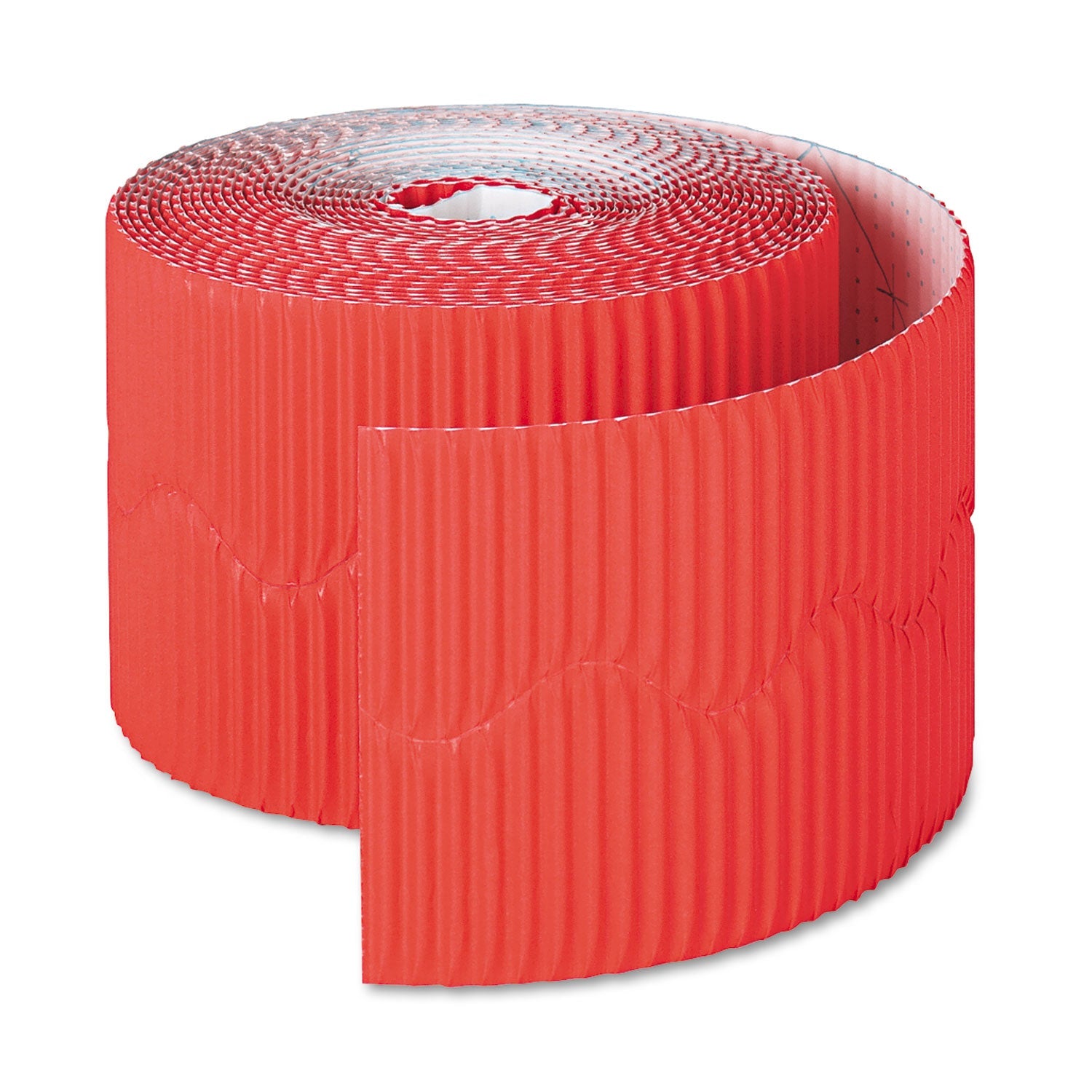 Pacon® Bordette Decorative Border, 2.25" x 50 ft, Flame Red