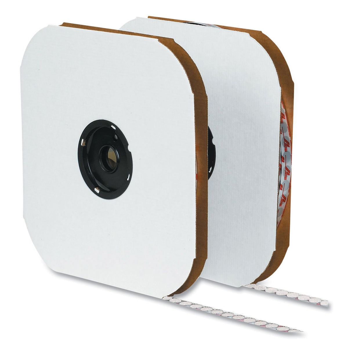 VELCRO® Brand Sticky-Back Fasteners, Loop Side, 0.5" dia, White, 1,440/Carton - Bloom Skins