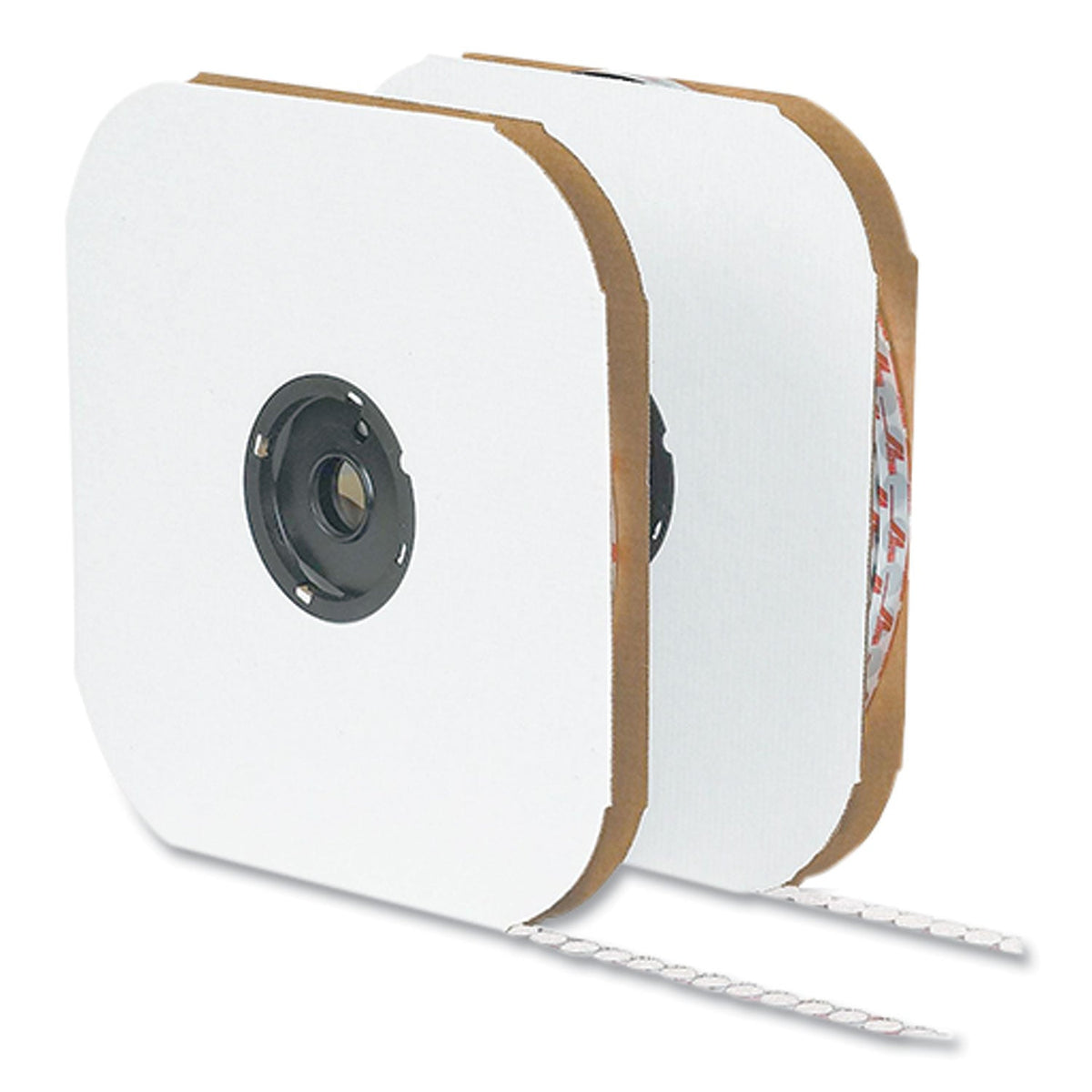 Sticky-Back Fasteners | Loop Side | 0.63" White