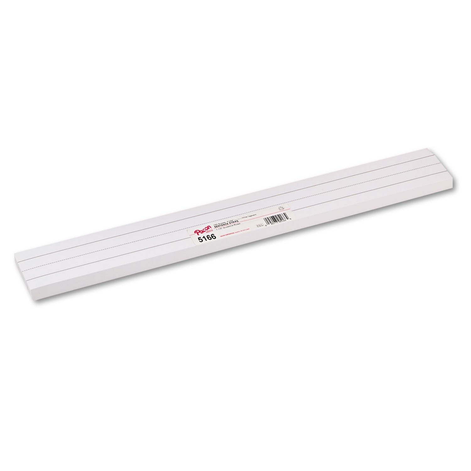 Pacon® Sentence Strips, 24 X 3, White, 100/pack