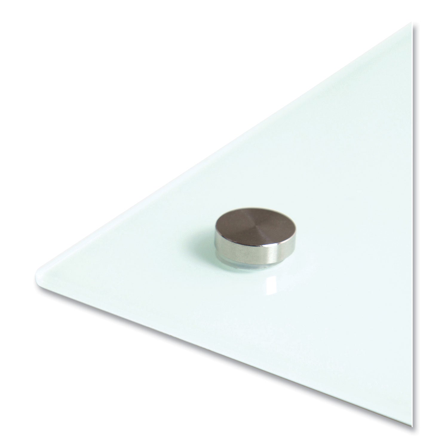 U Brands Glass Dry Erase Board, 48" x 36" (Actual Size: 47" x 35"), White Surface